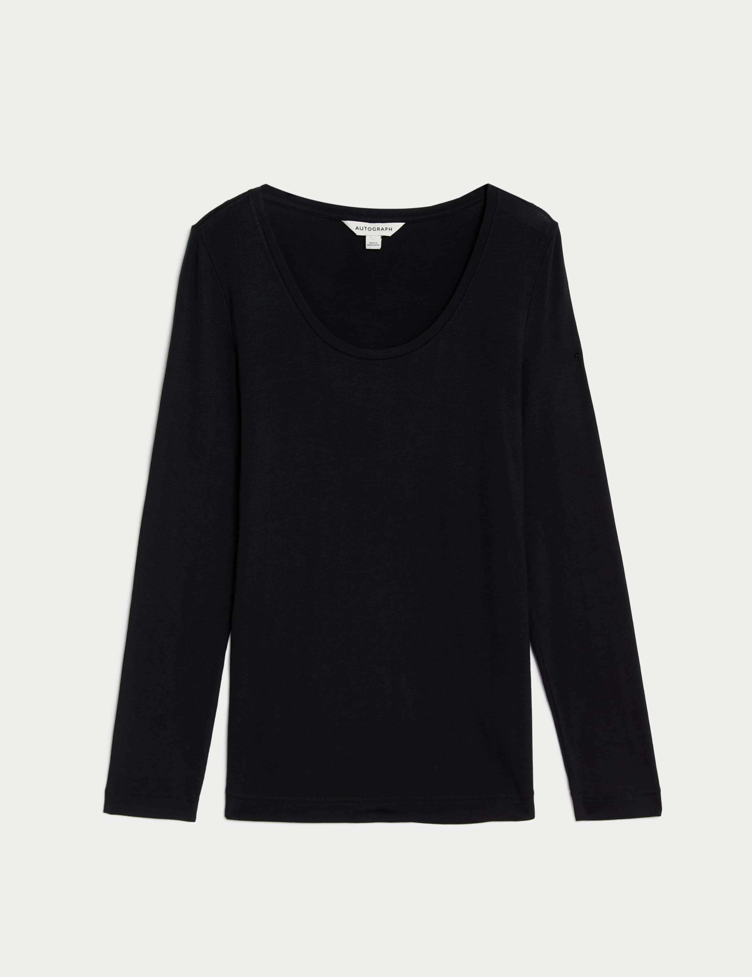 Jersey Scoop Neck Top 2 of 6