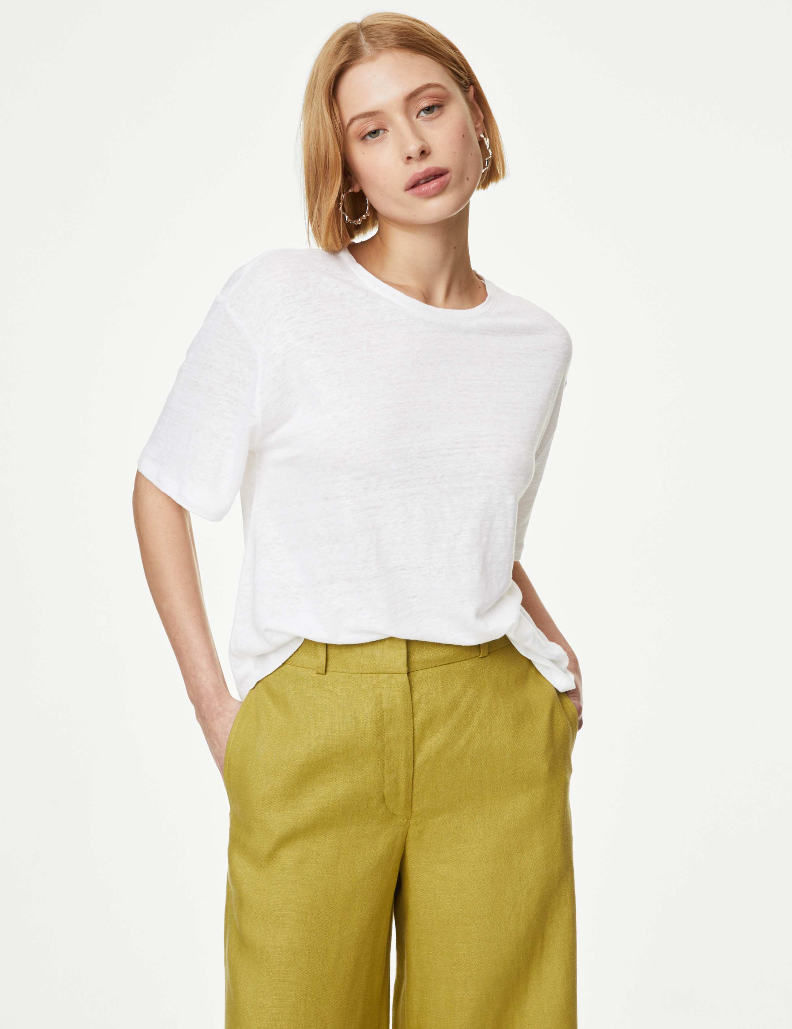 Pure Linen T-Shirt 4 of 5