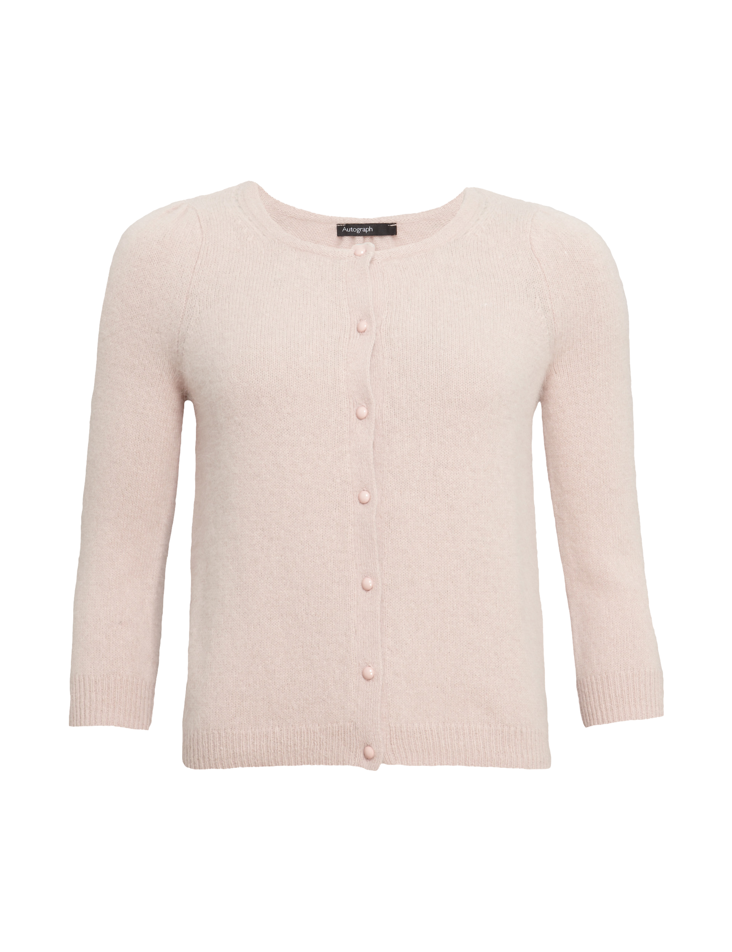 Angora Blend Fluffy Cardigan 2 of 7