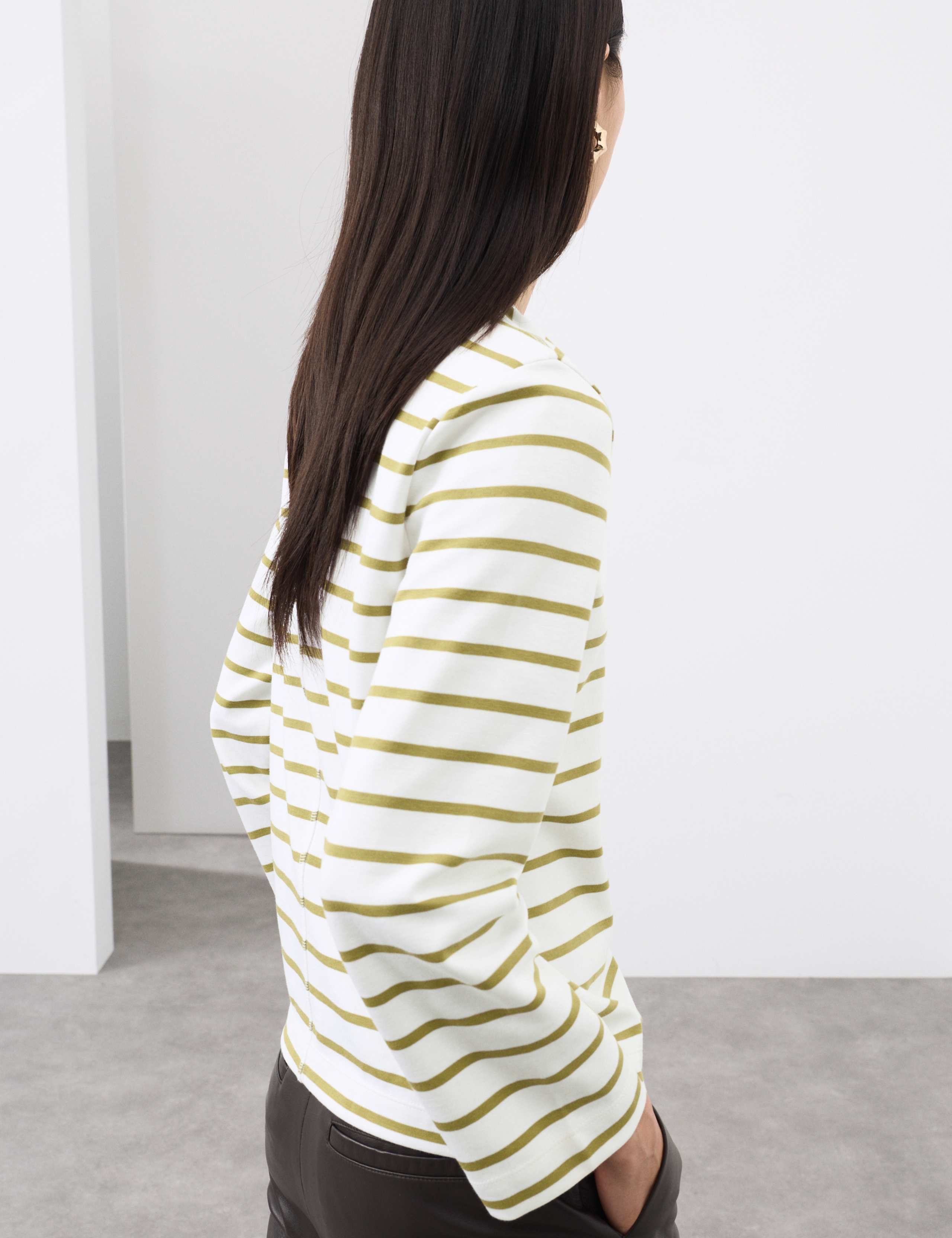 Cotton Rich Striped Top 5 of 6