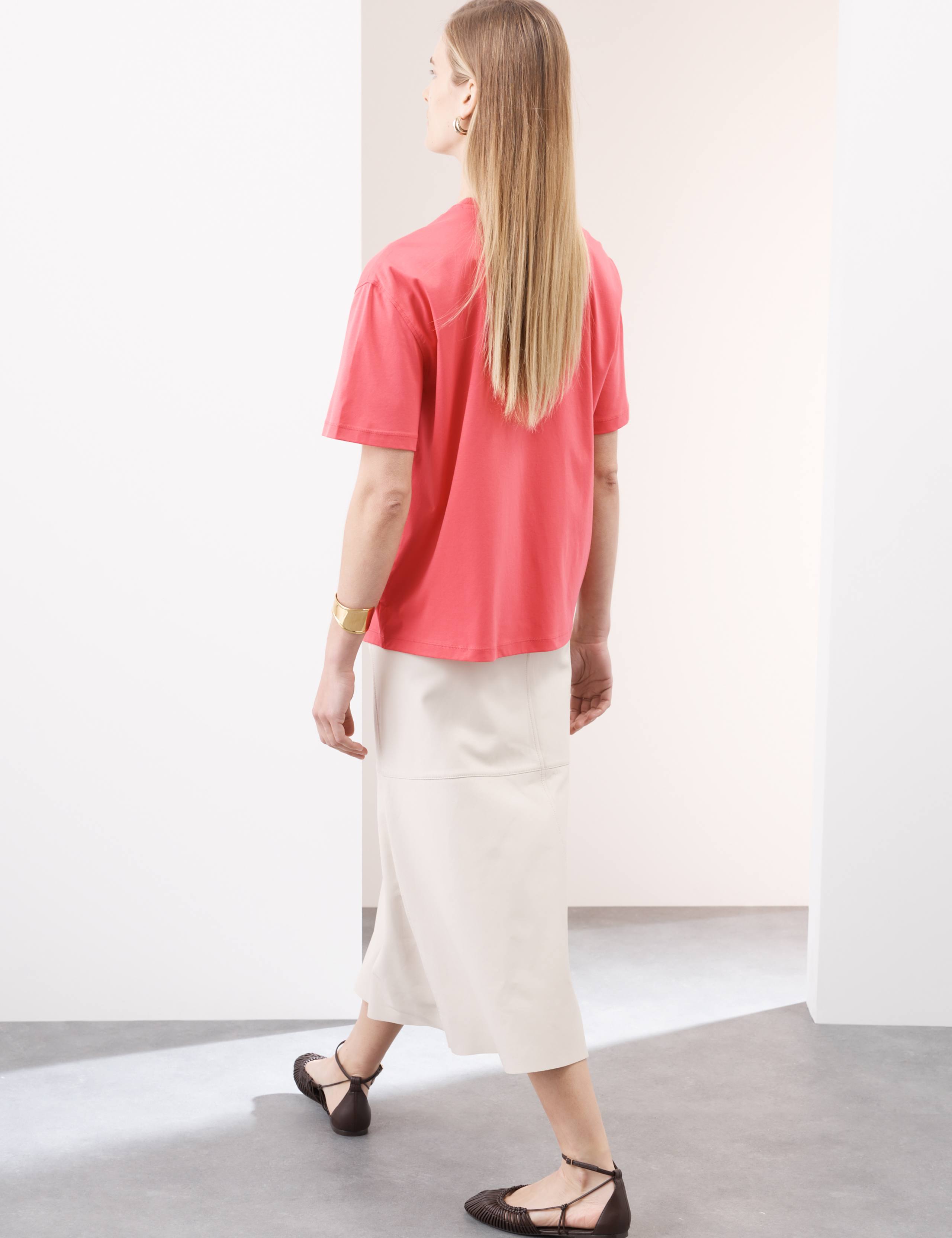 Pure Cotton Relaxed T-shirt 4 of 6