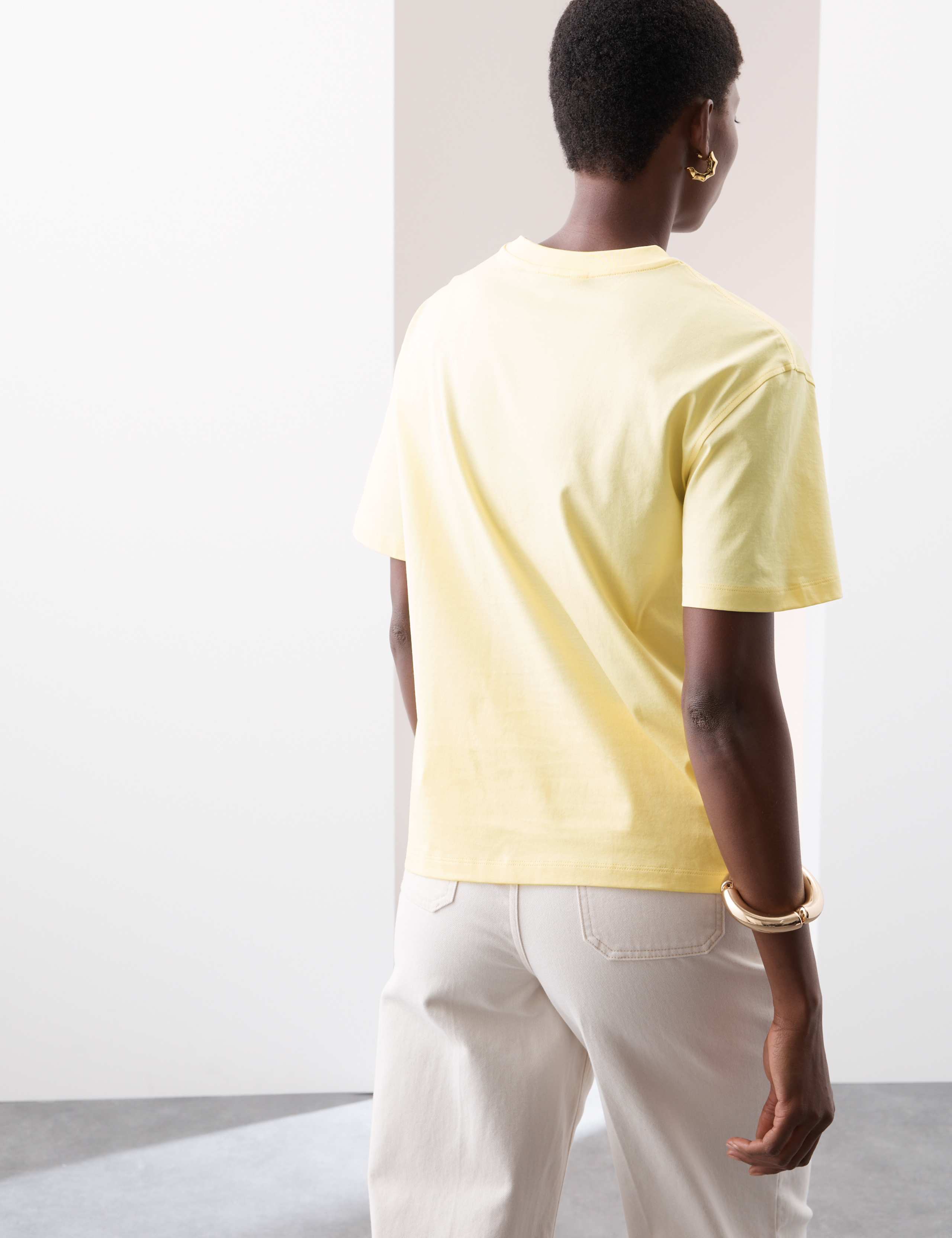 Pure Cotton Relaxed T-Shirt 5 of 5