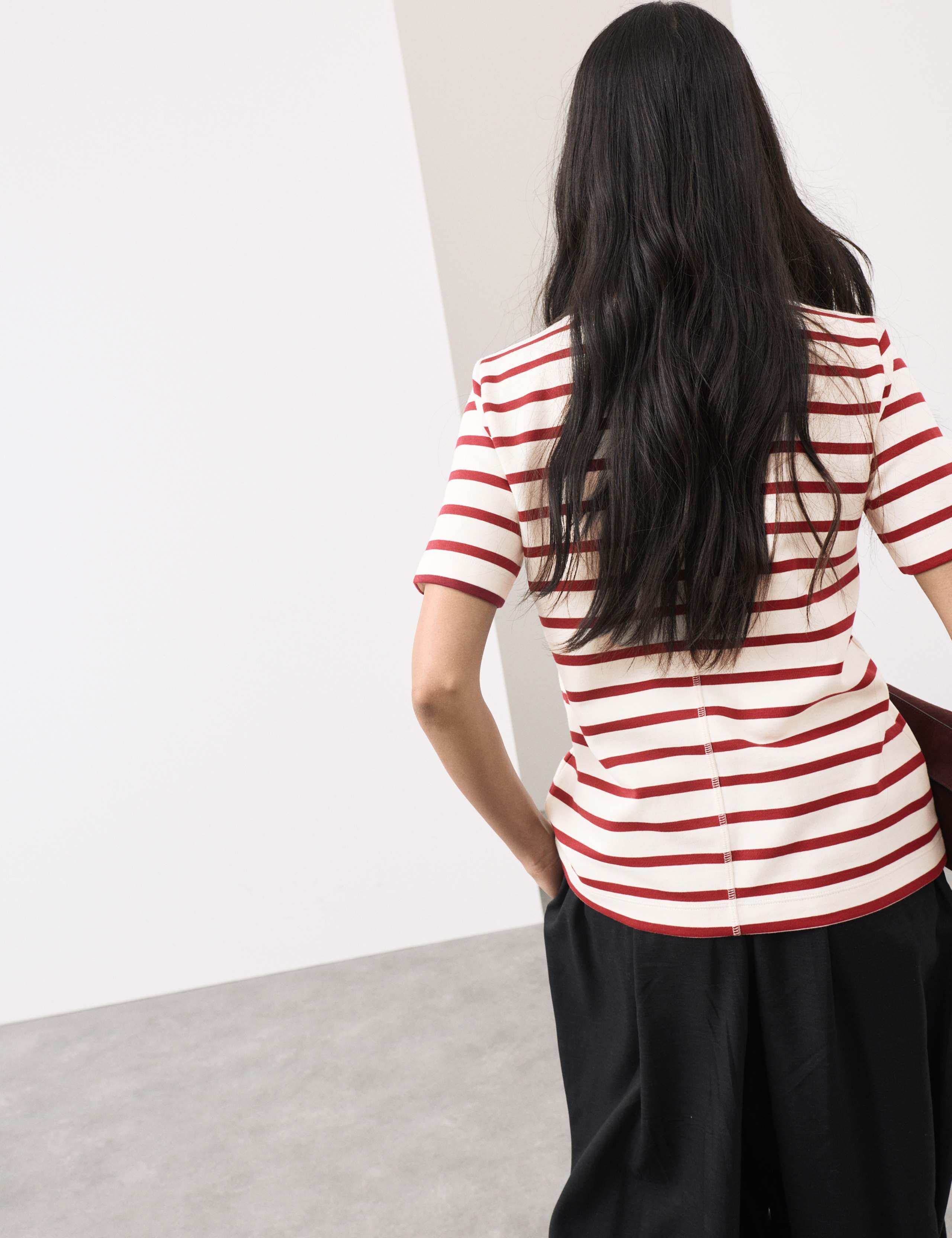 Cotton Rich Striped T-Shirt 3 of 6