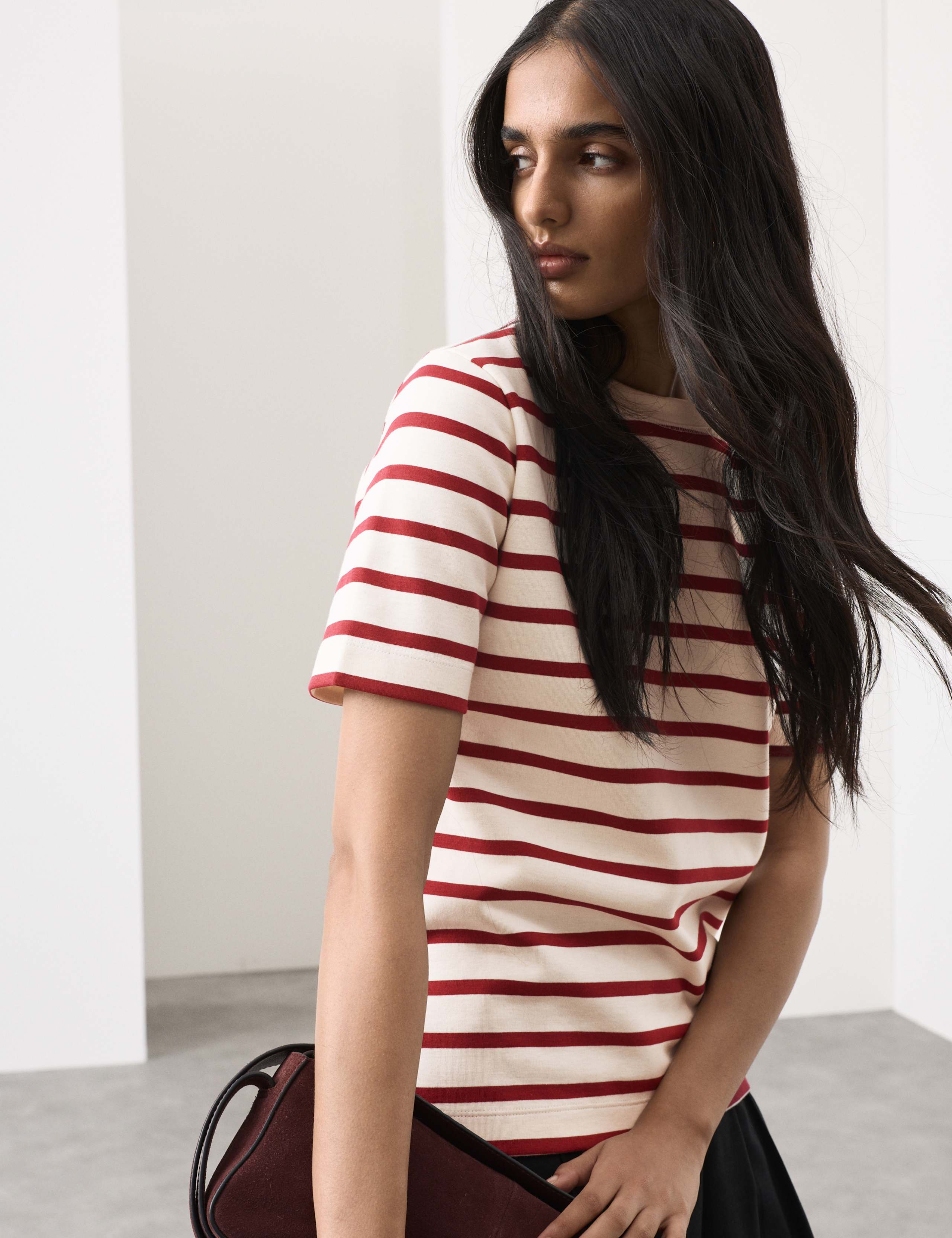 Cotton Rich Striped T-Shirt 6 of 6