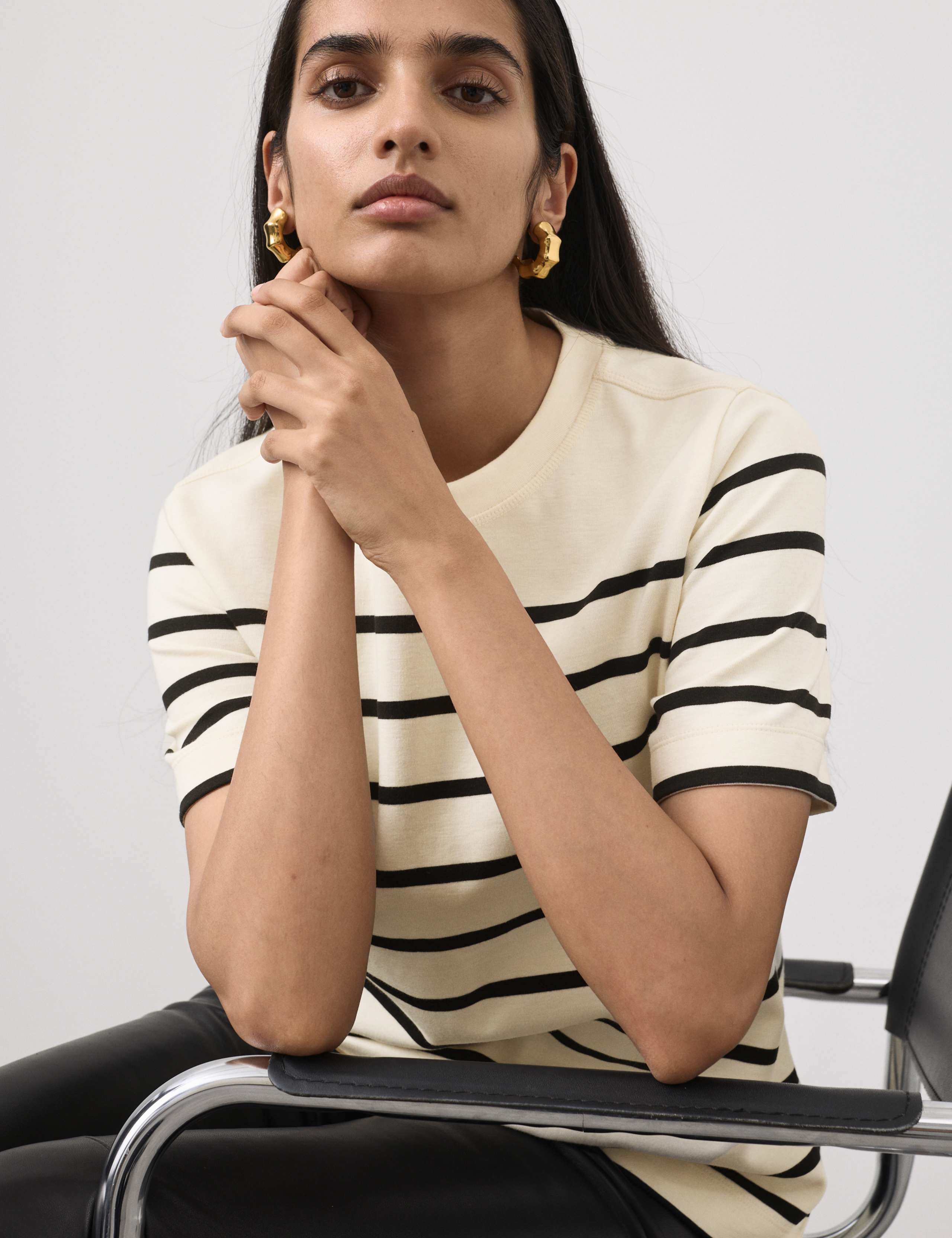 Cotton Rich Striped T-Shirt 3 of 5