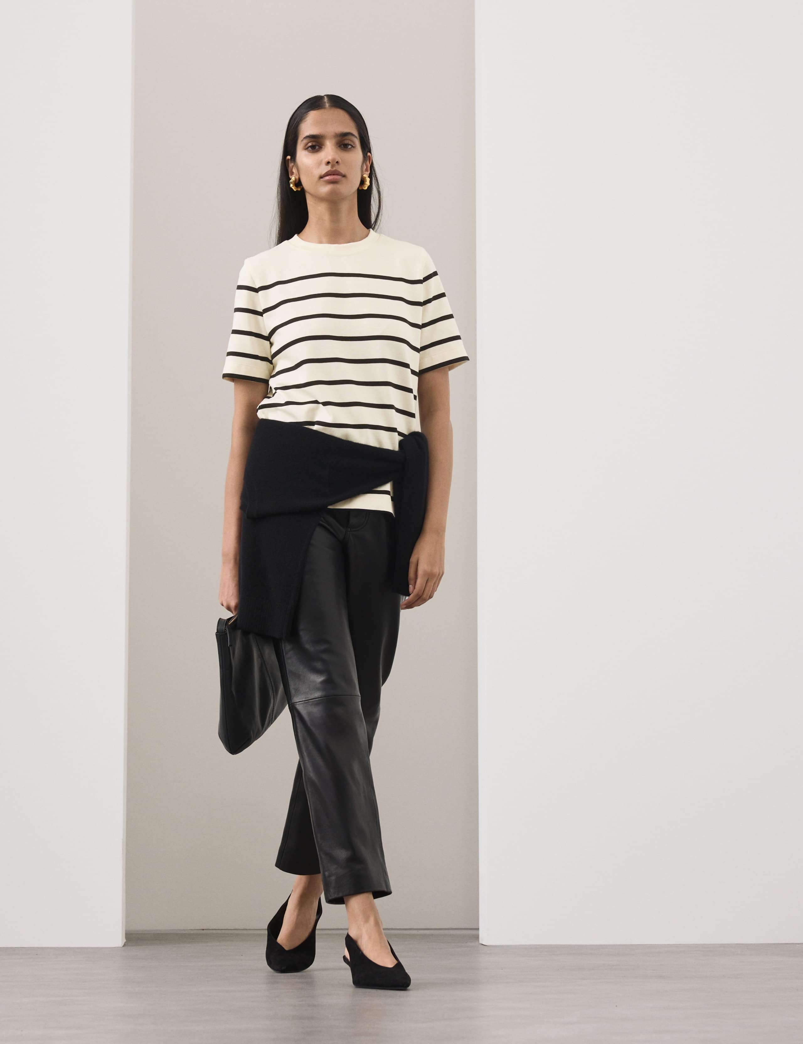 Cotton Rich Striped T-Shirt 5 of 5