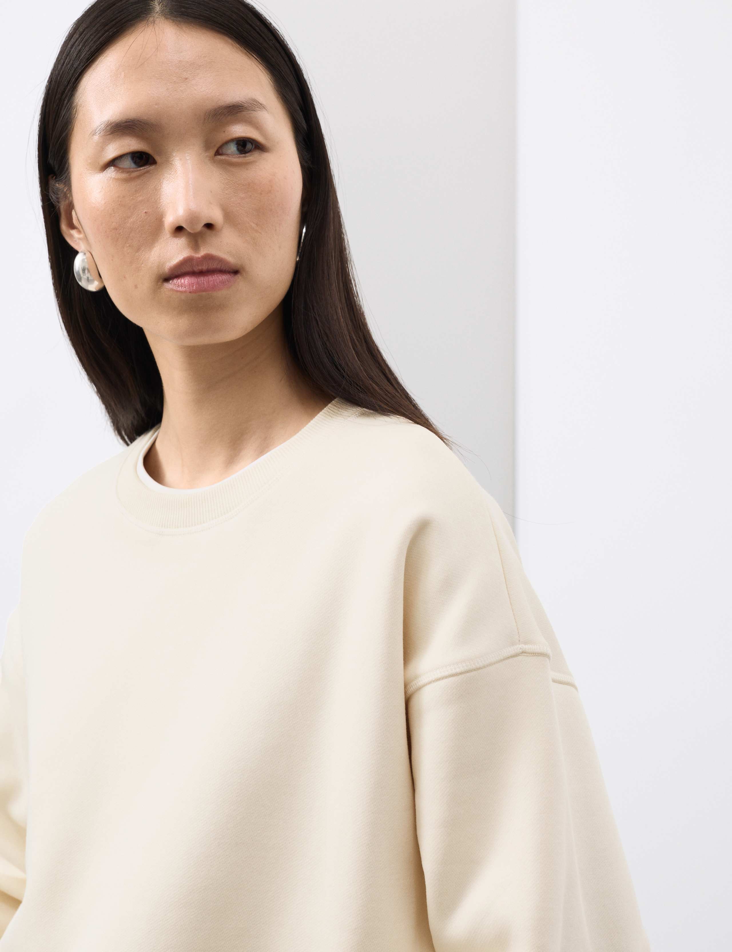 Cotton Rich Brushed Sweatshirt 5 of 5