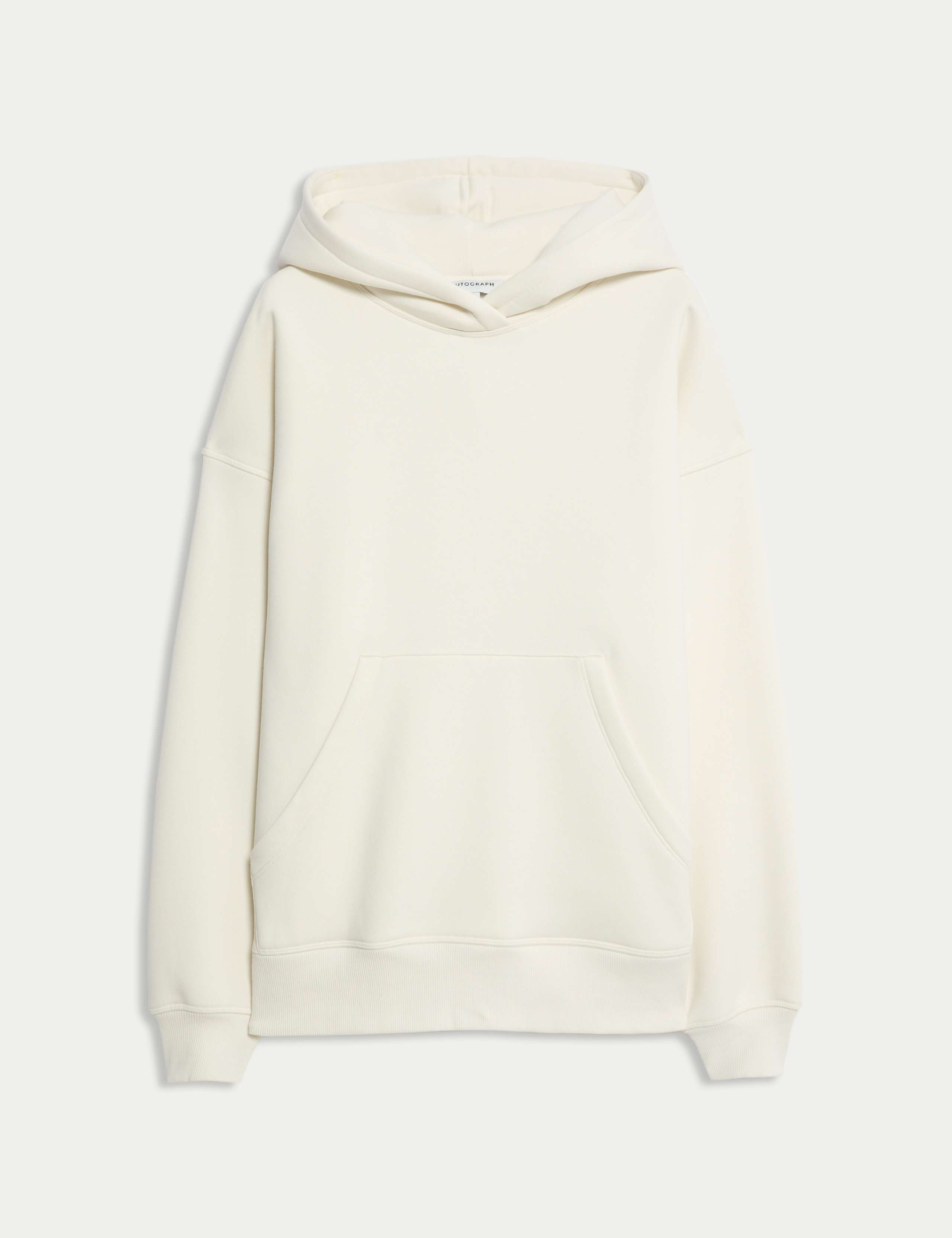 Brushed Cotton Blend Relaxed Hoodie 2 of 7