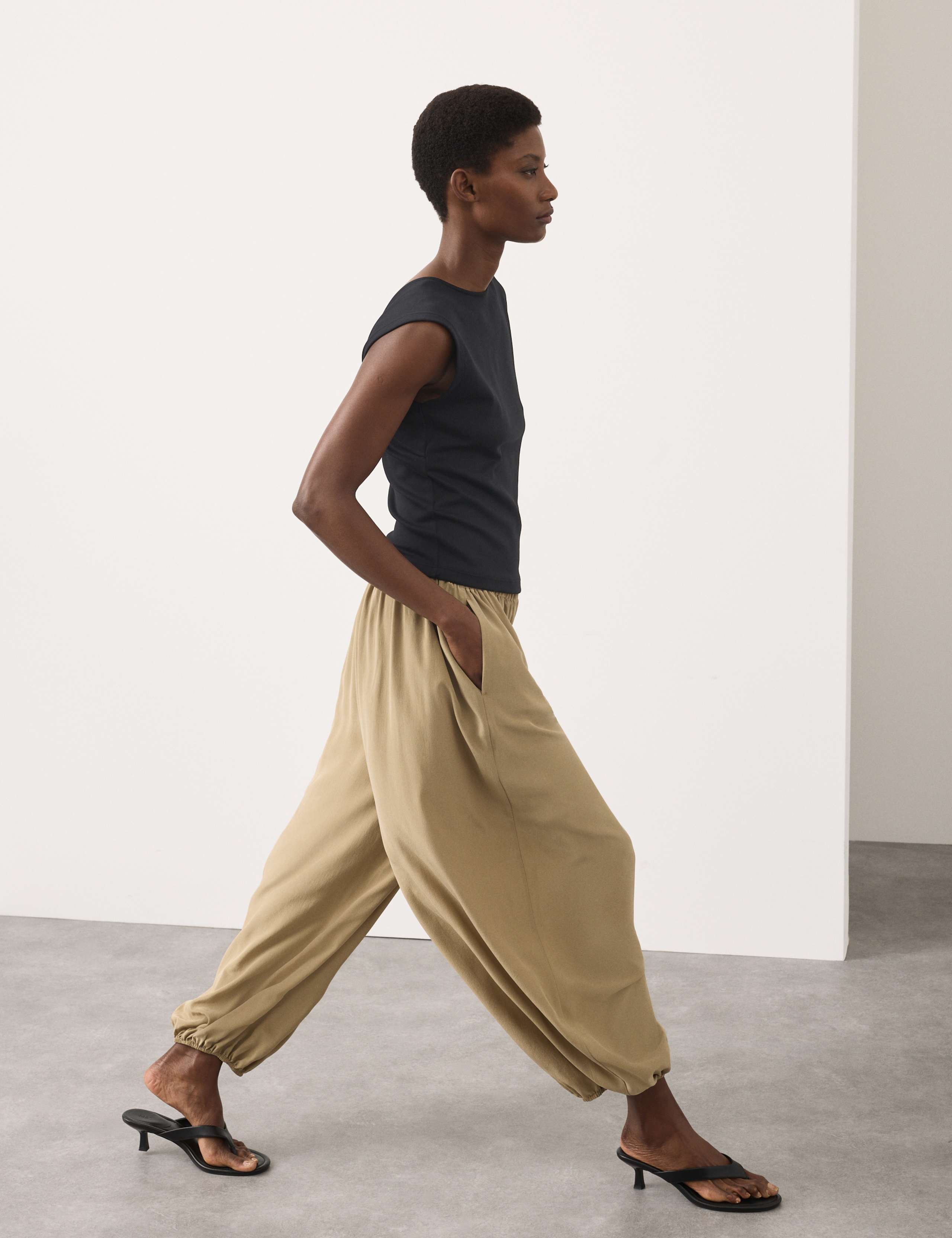 Cotton Rich Open Back Vest Top 4 of 7