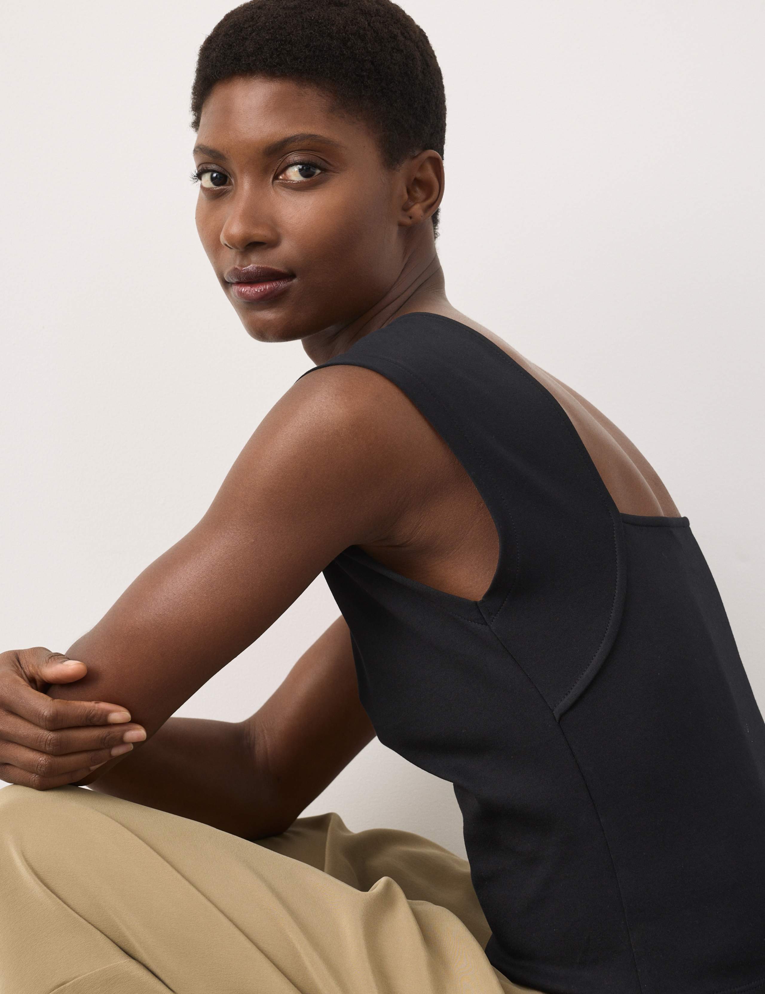 Cotton Rich Open Back Vest Top 7 of 7