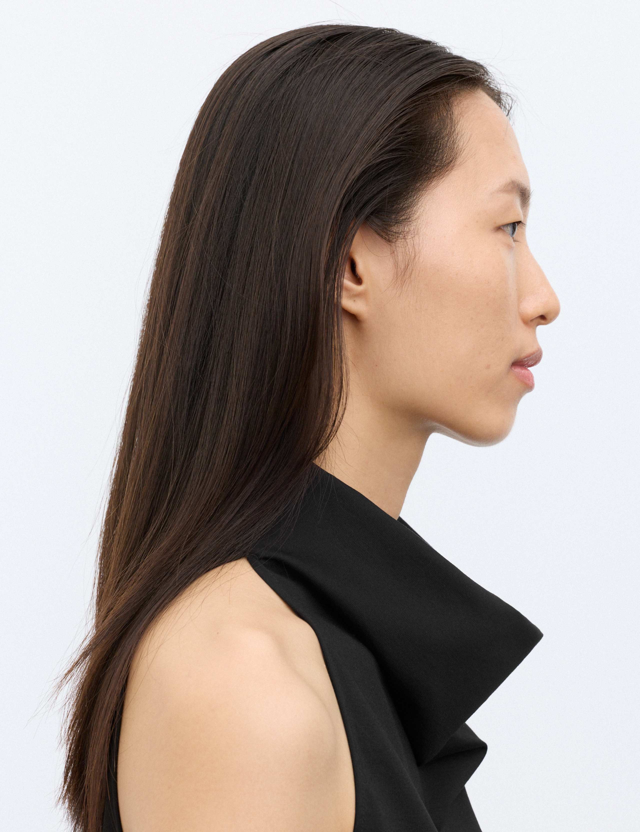 Lyocell Rich Cowl Neck Sleeveless Top 7 of 7