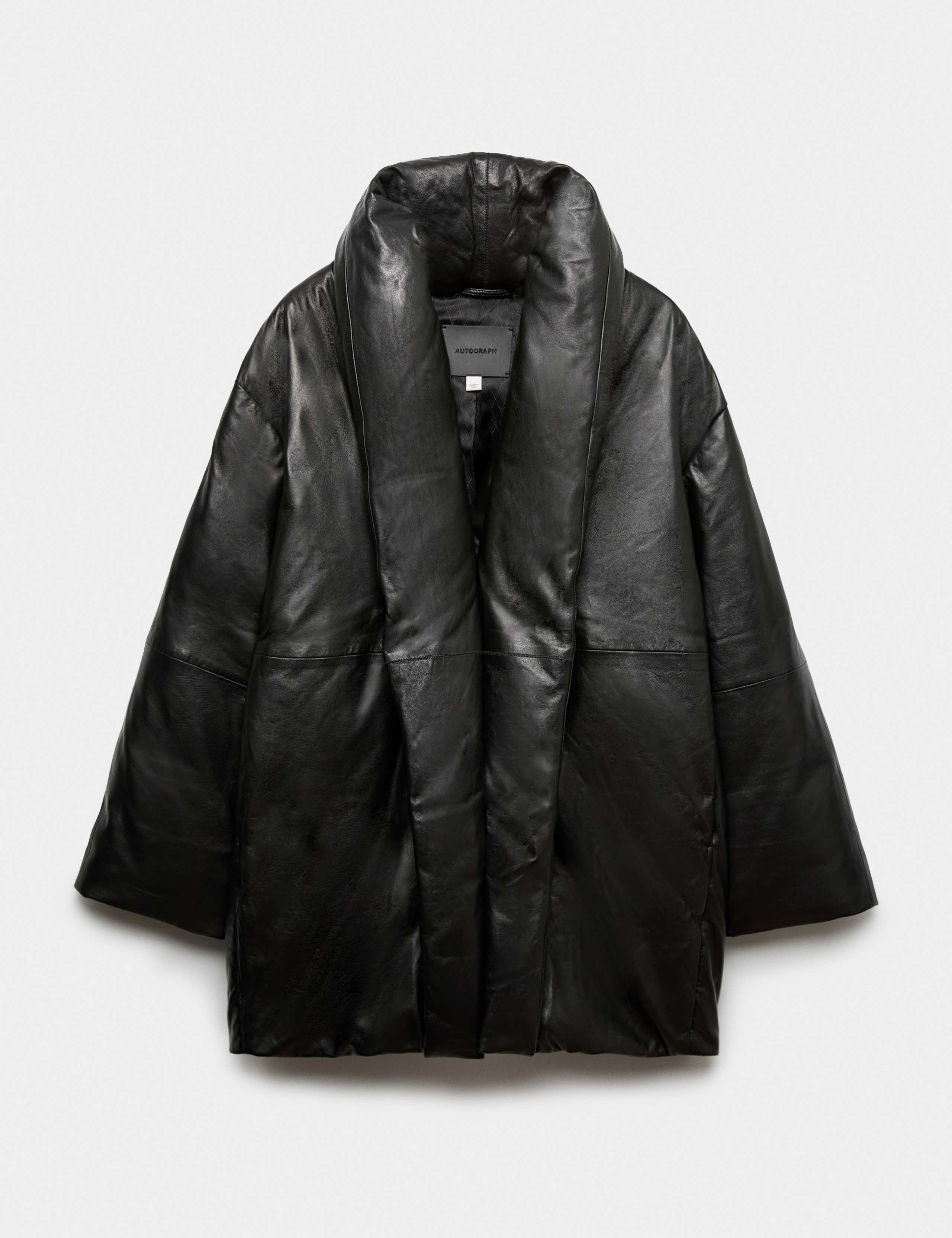 Pure Leather Padded Jacket 2 of 7
