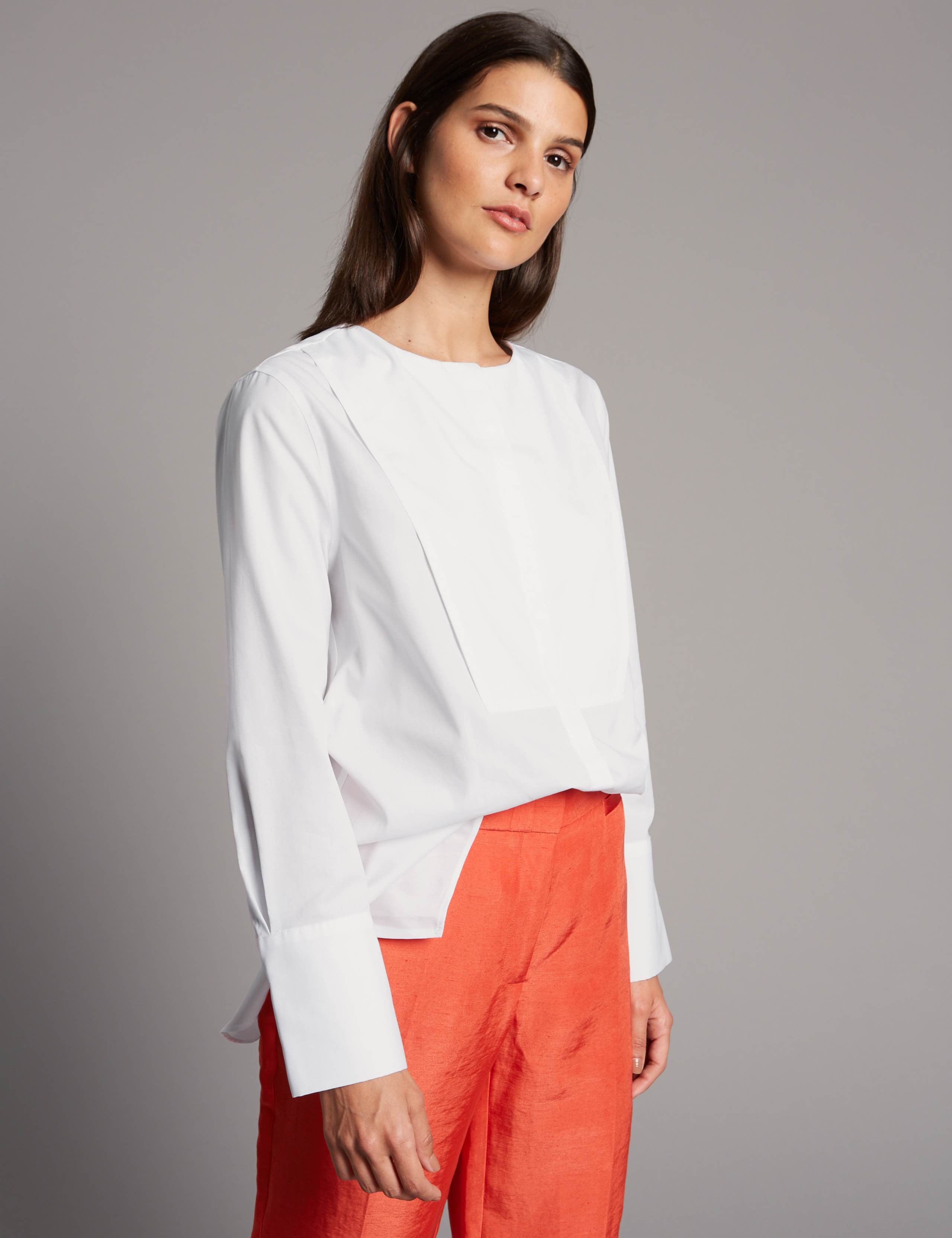 Pure Cotton Round Neck Long Sleeve Shirt 3 of 5