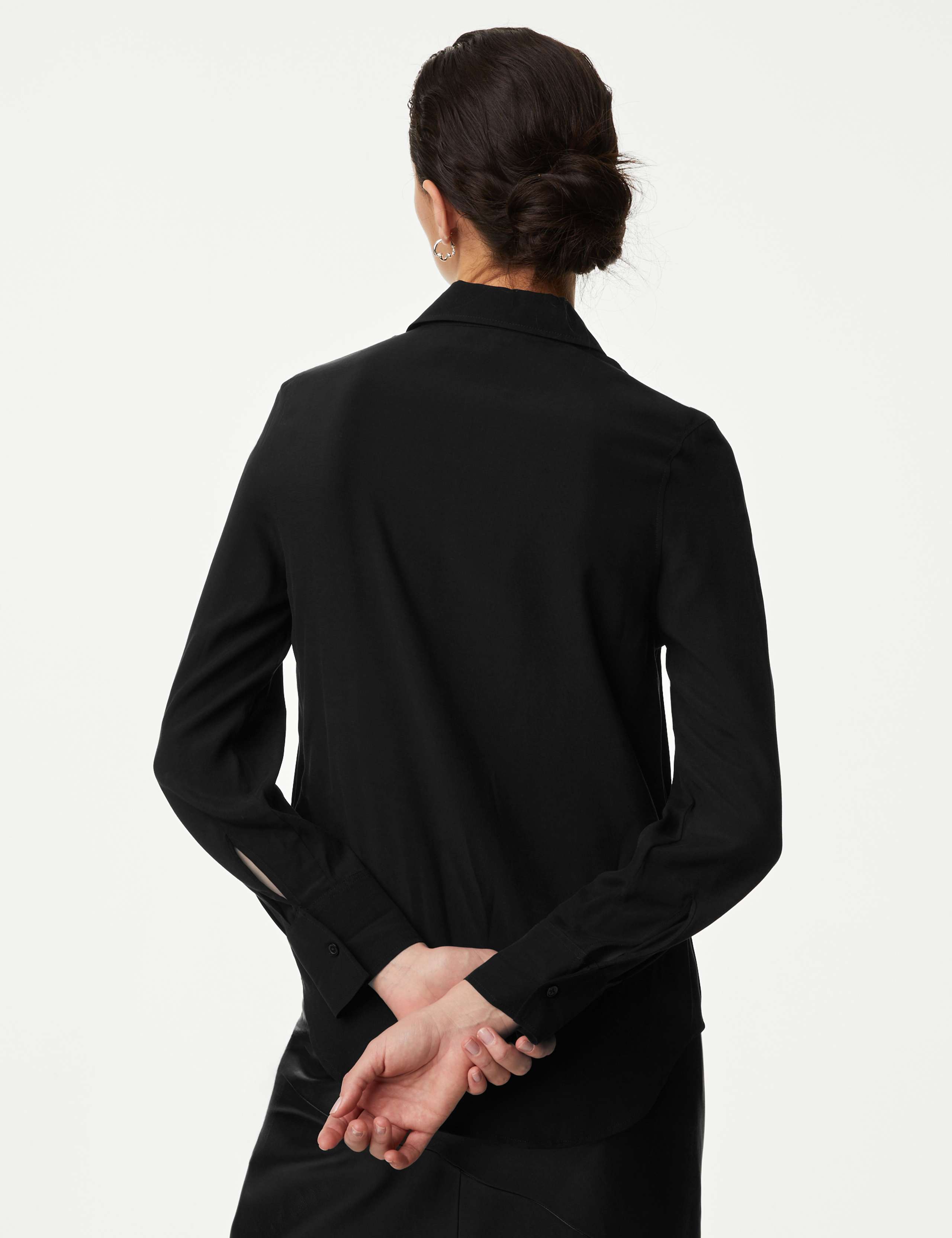 Cupro Rich Collared Shirt 6 of 6