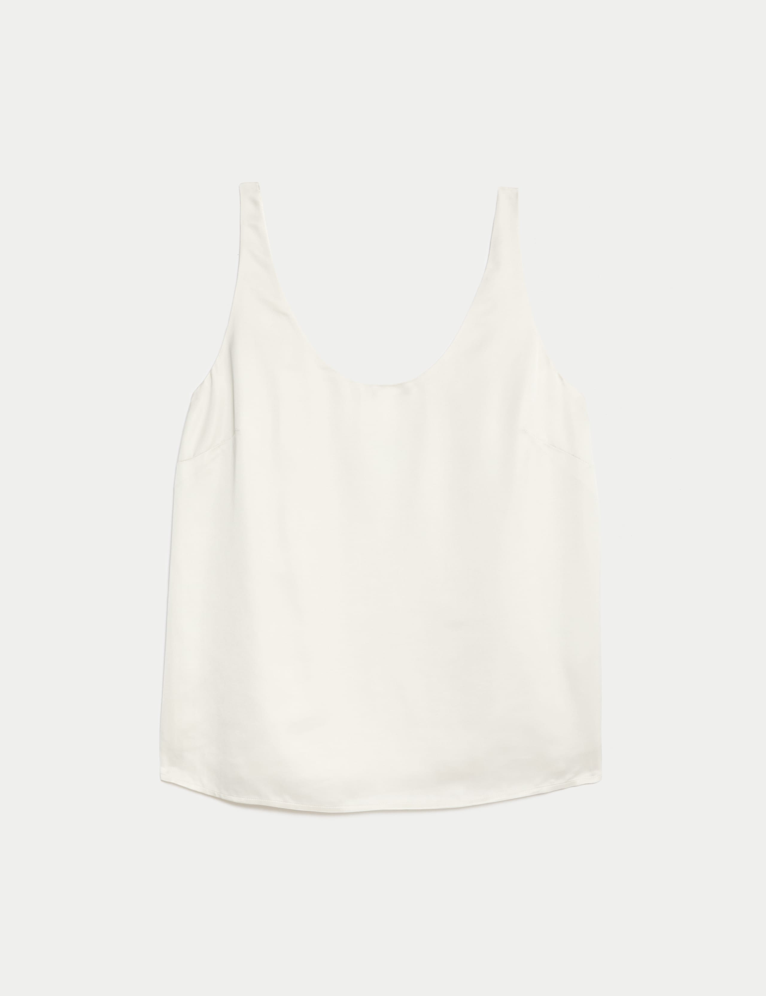 Satin Scoop Neck Cami Top 2 of 7