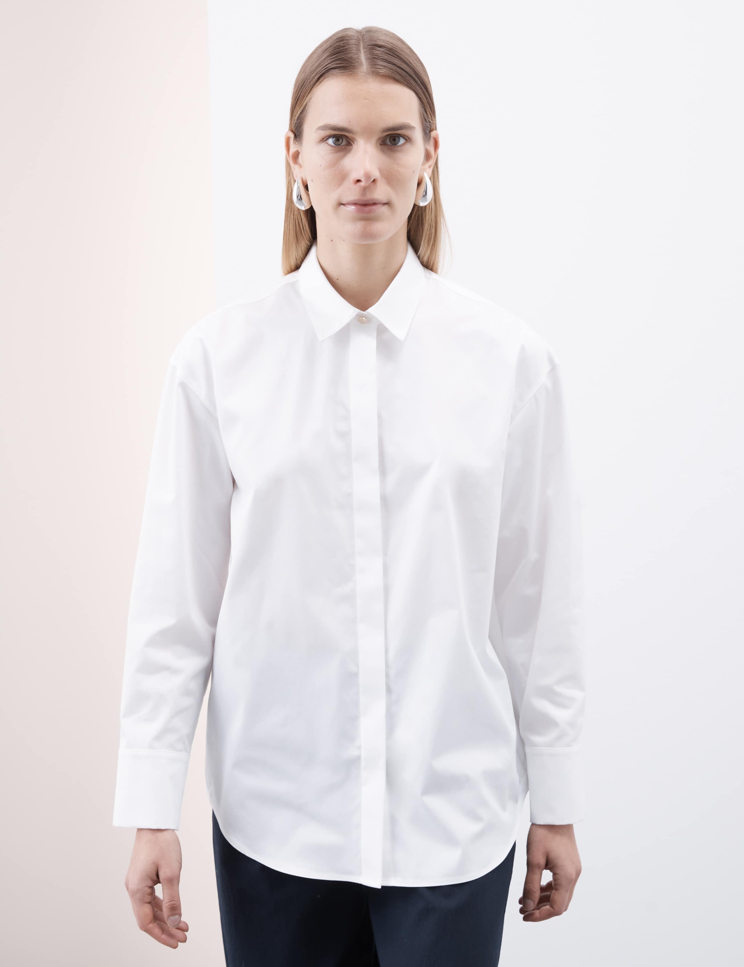 Pure Cotton Collared Relaxed Shirt 3 of 5