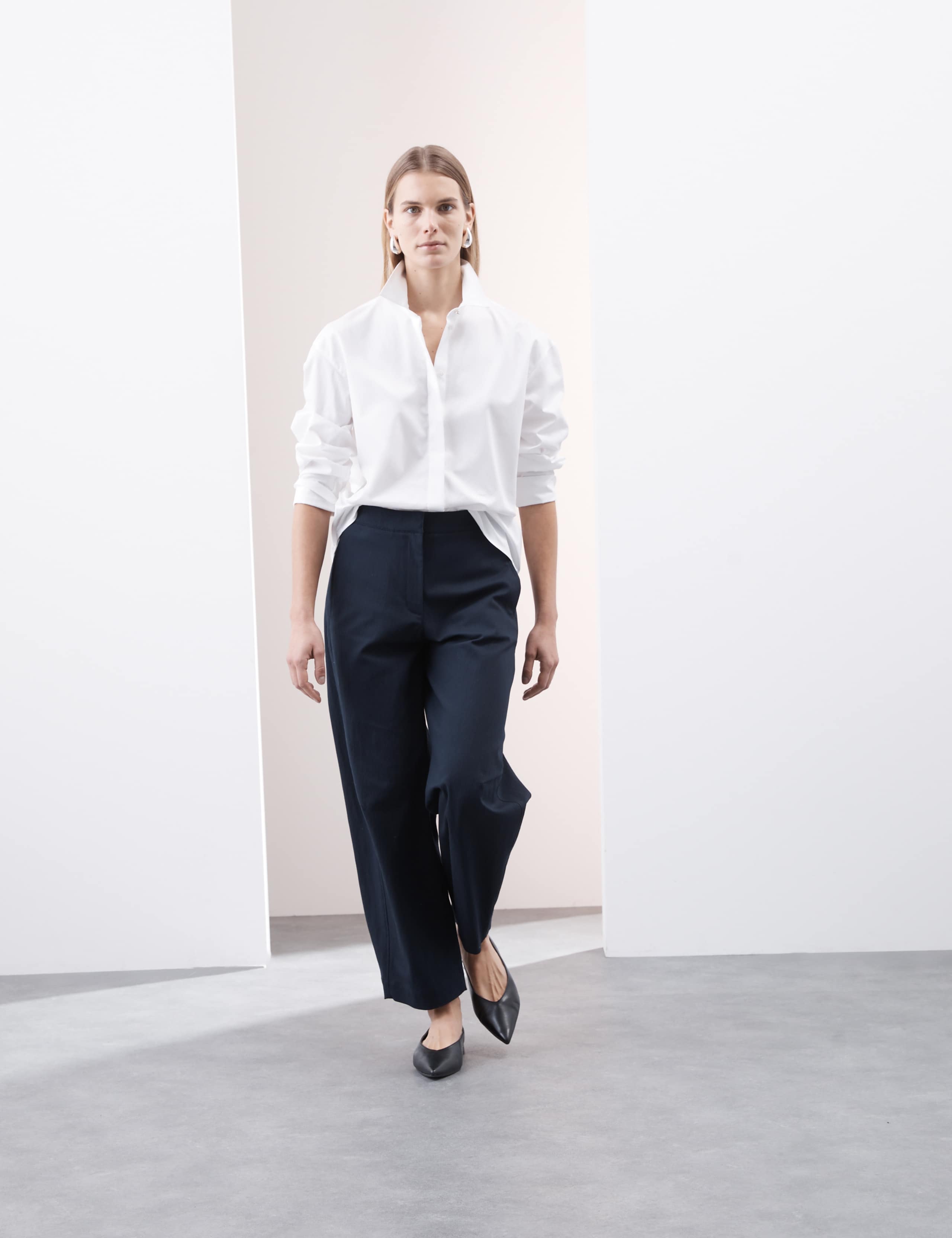 Pure Cotton Collared Relaxed Shirt 5 of 5