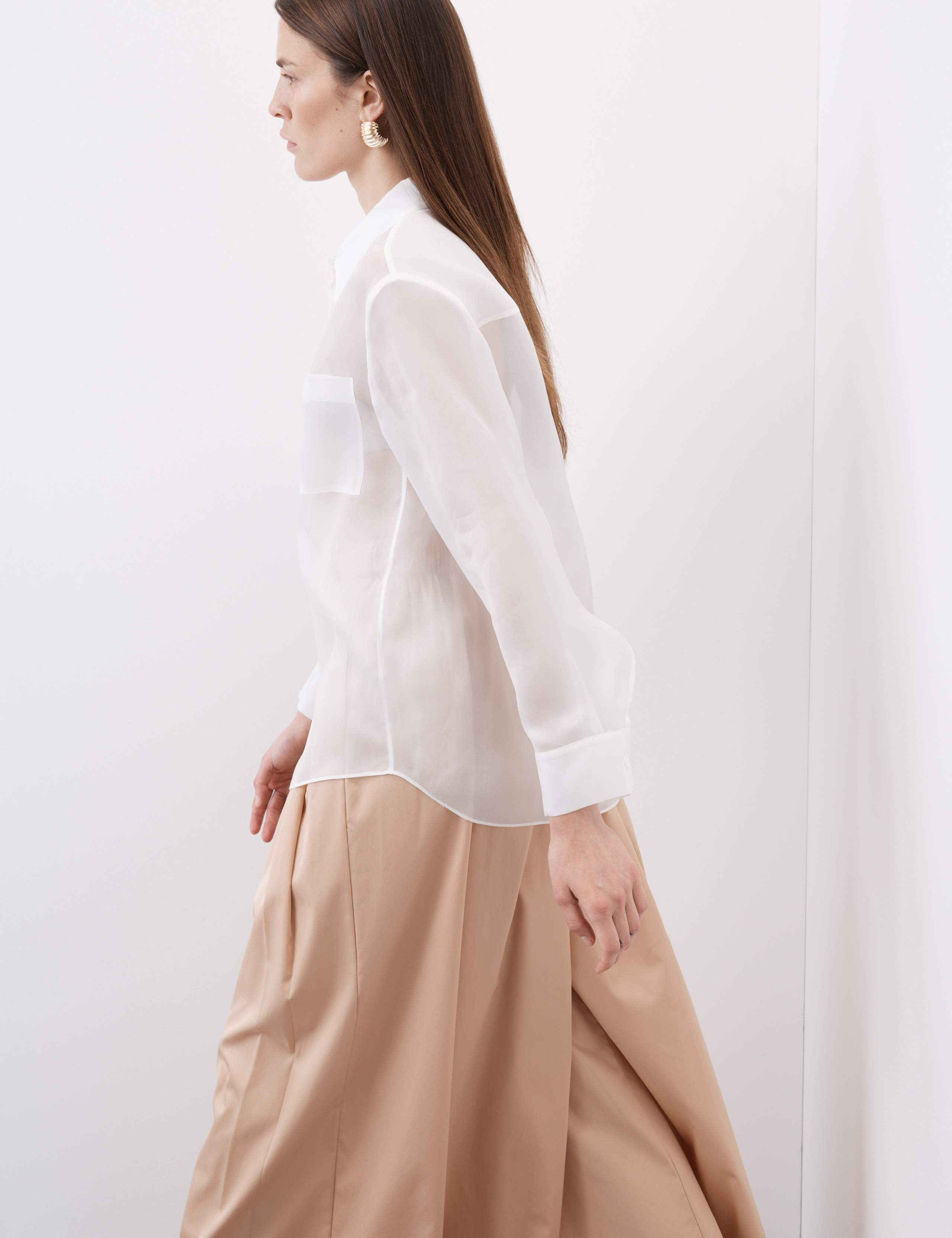 Pure Silk Organza Shirt 7 of 7