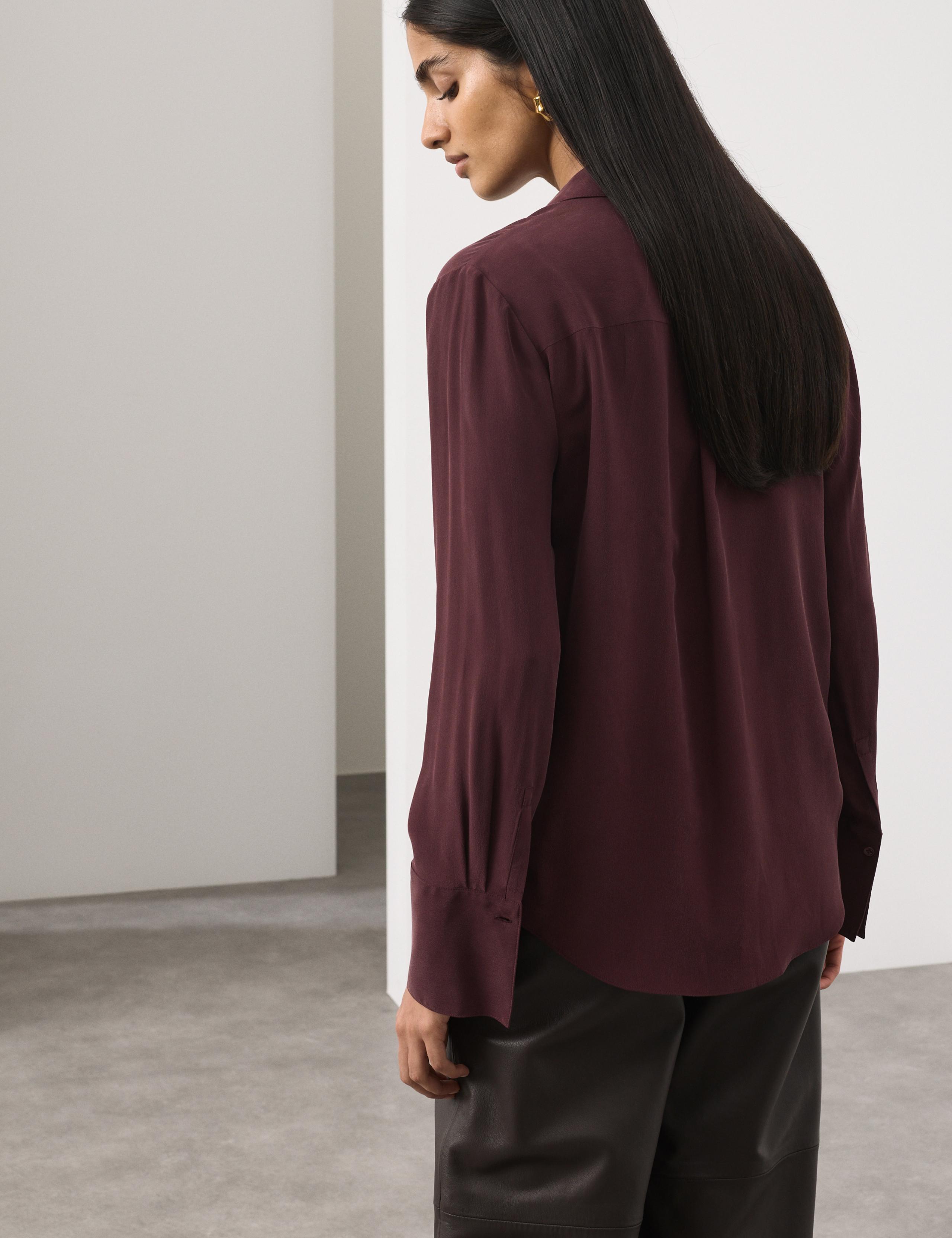 Pure Silk Collared Shirt 4 of 7