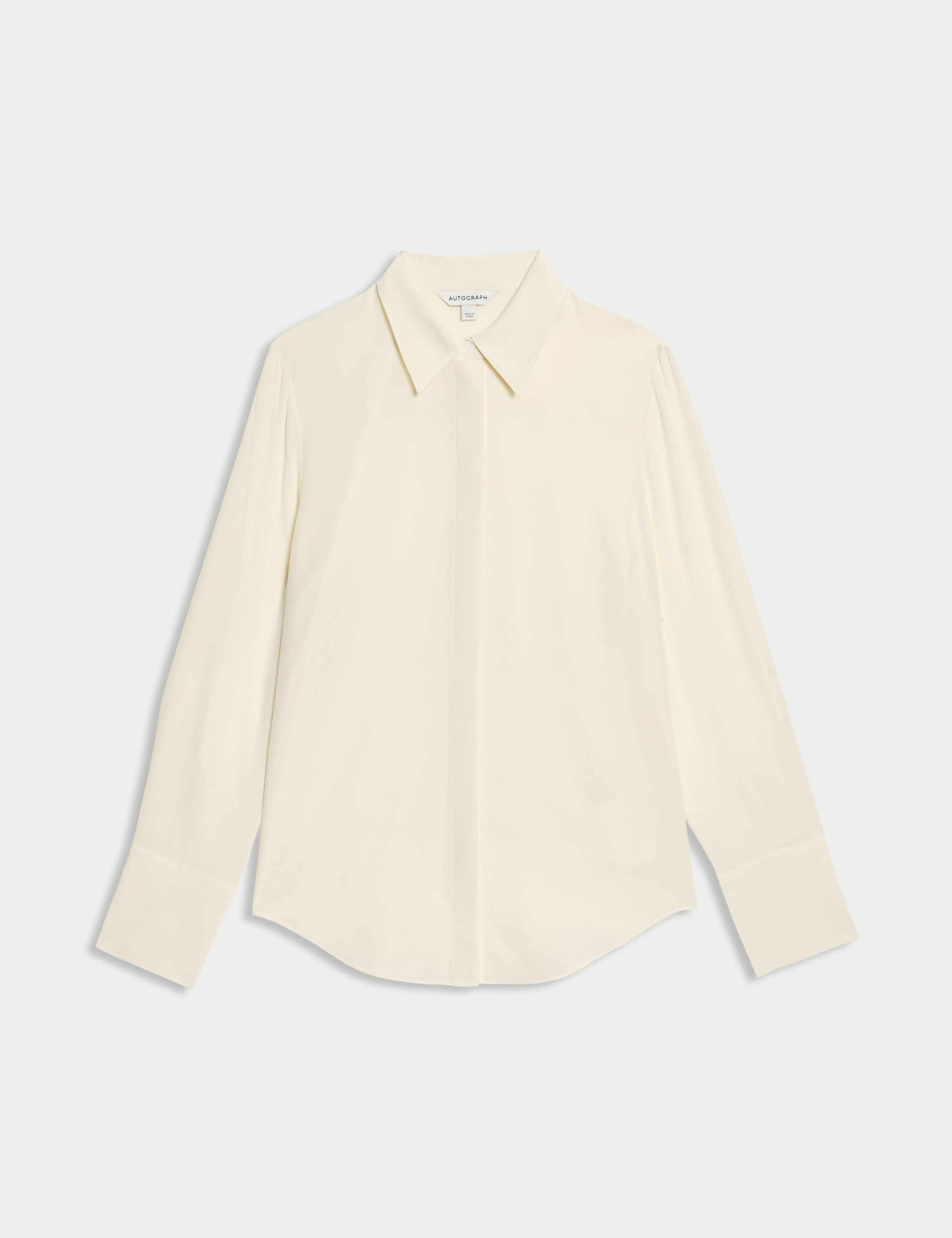 Pure Silk Collared Shirt 2 of 5