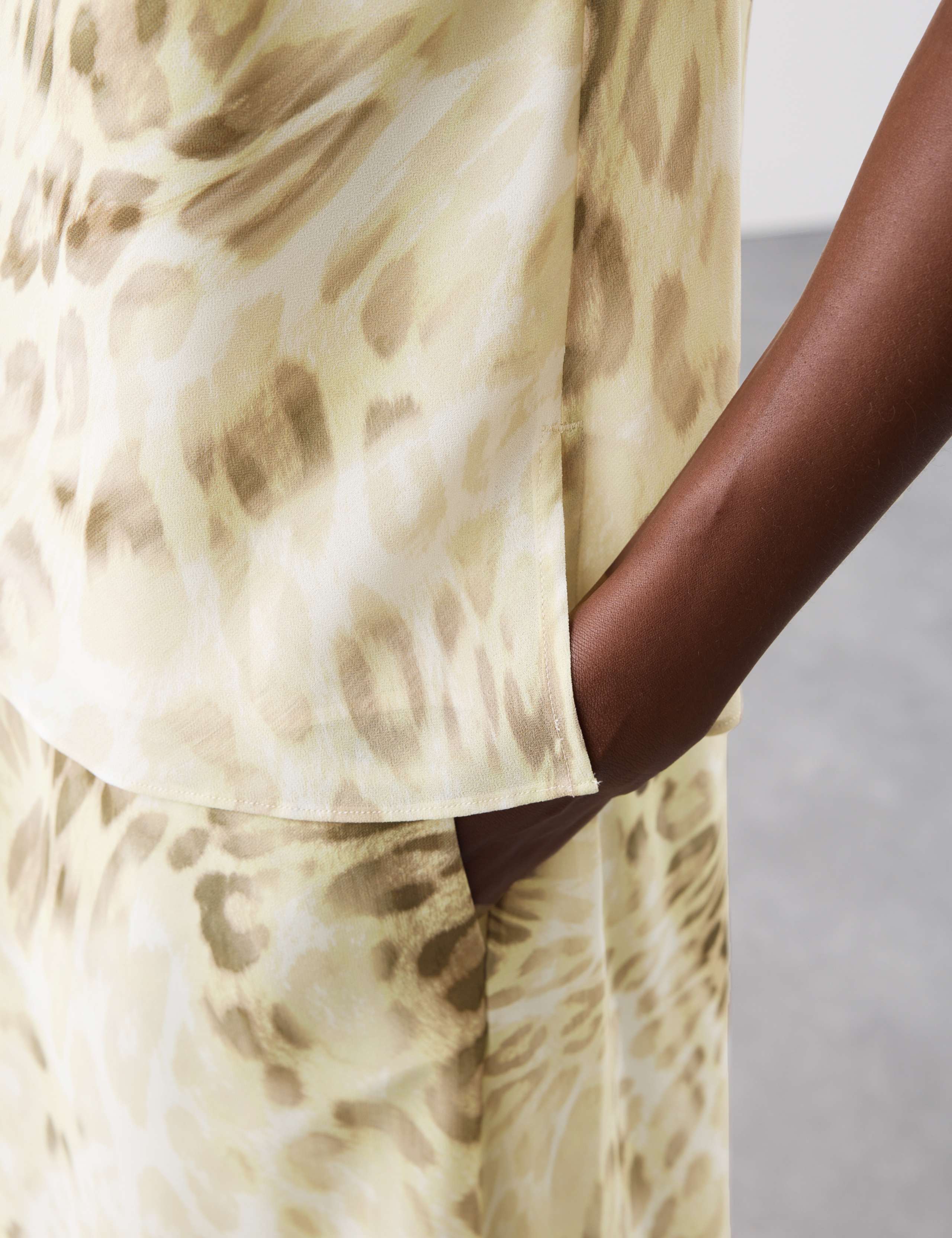 Animal Print Cami Top 3 of 5