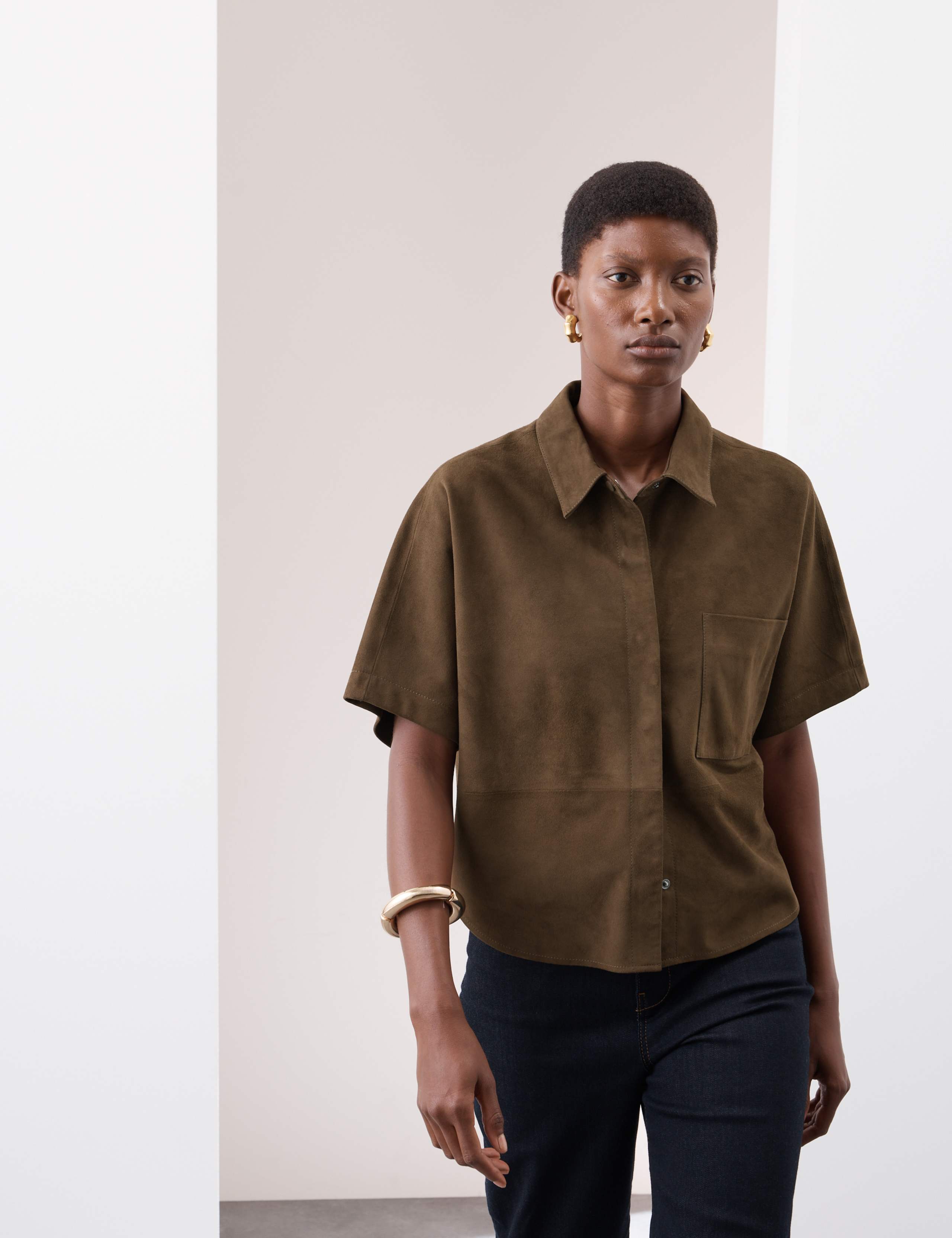 Pure Suede Shirt 4 of 5