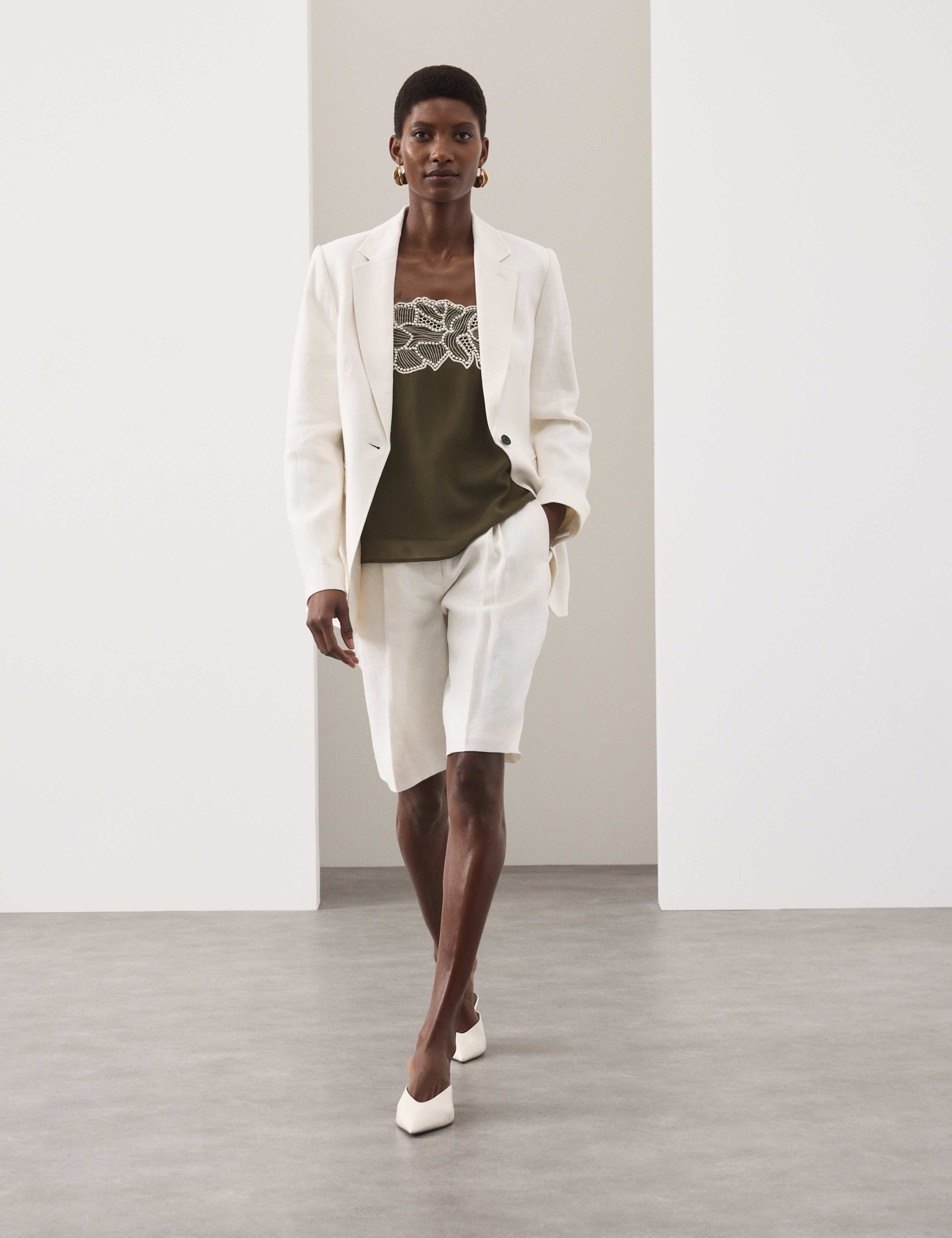 Floral Embroidered Cami Top 7 of 7