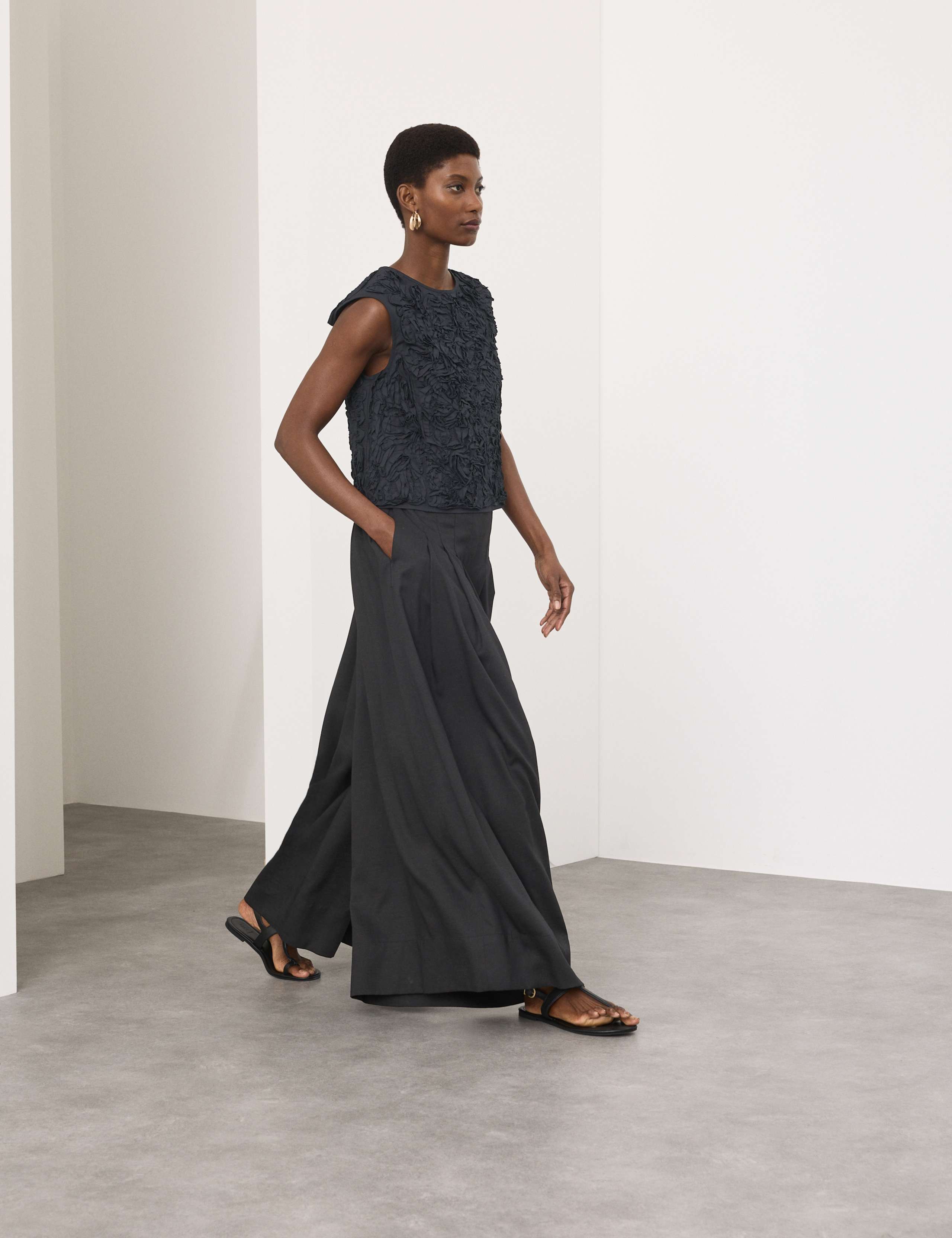 Pure Cotton Textured Shell Top 3 of 7