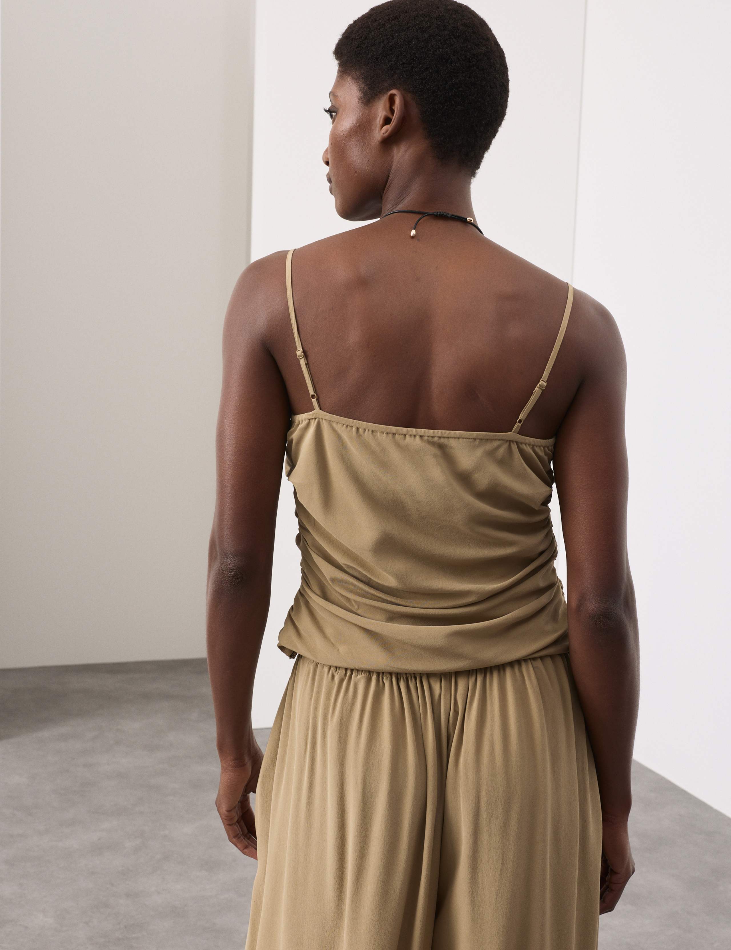 Pure Silk Balloon Cami Top 4 of 7