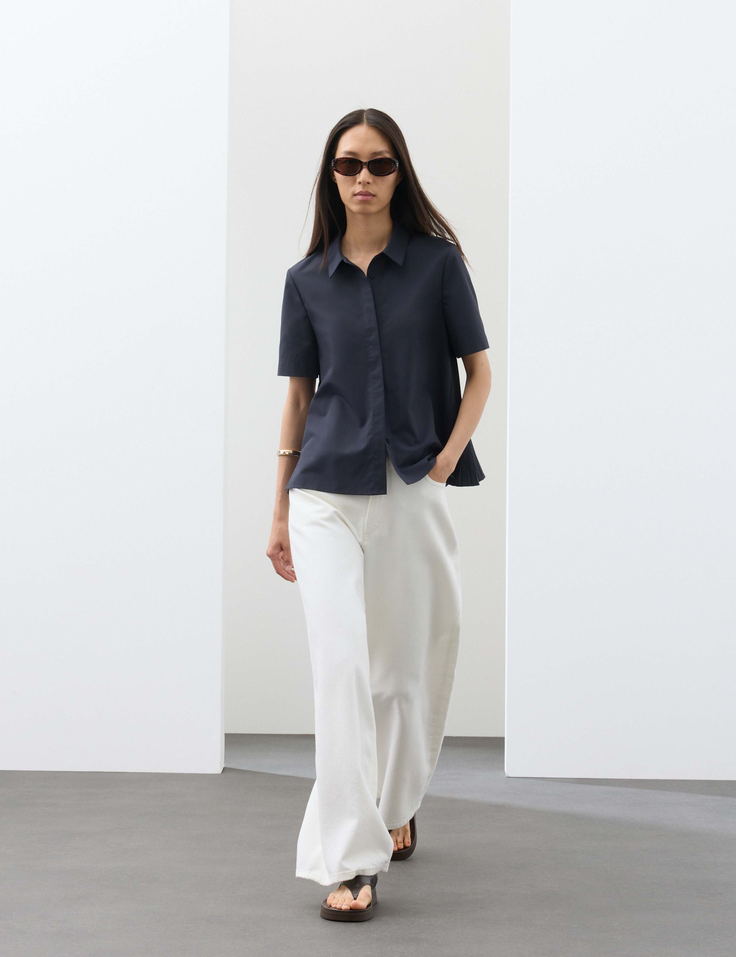 Collared Shirt with Cotton 4 of 7