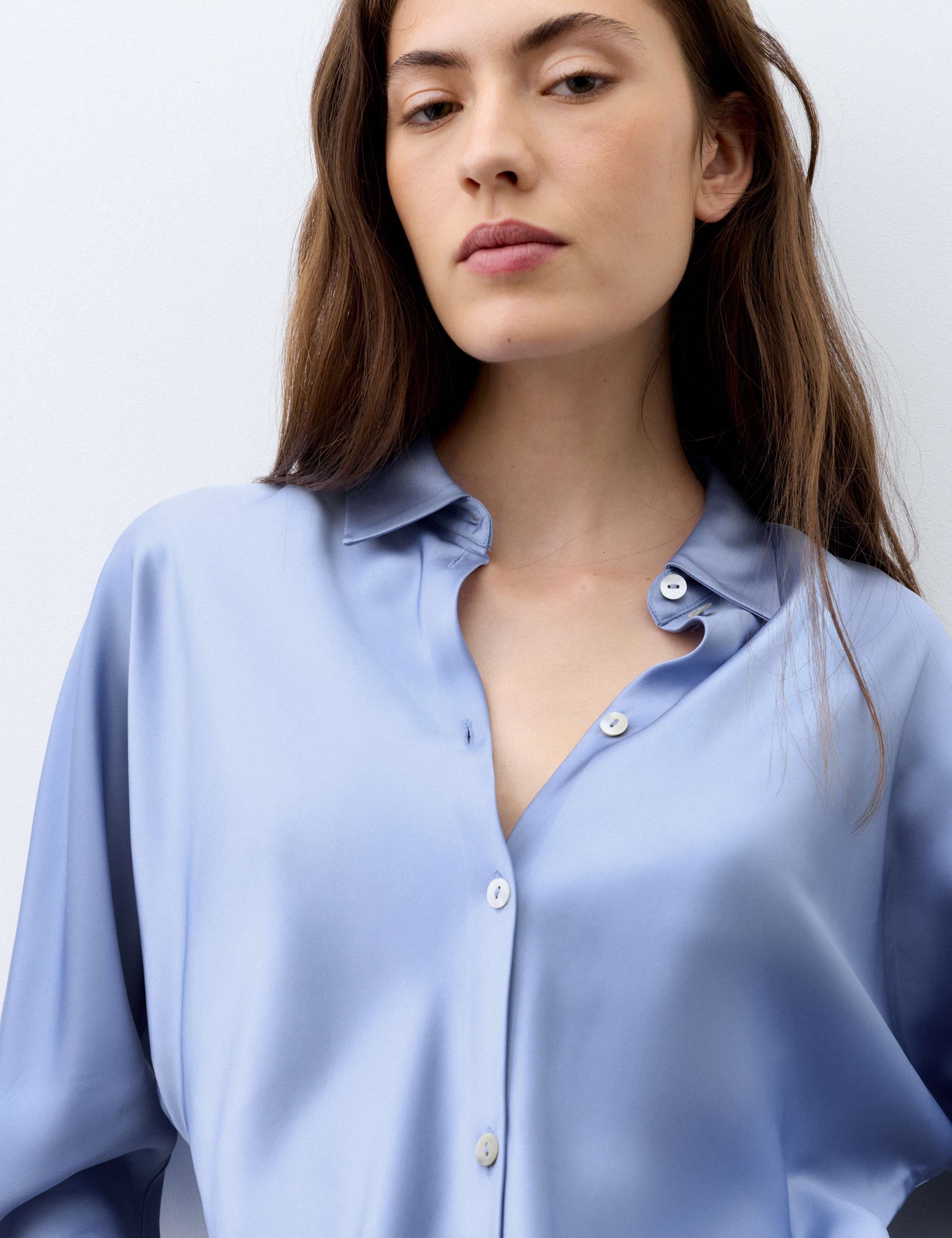 Satin Collared Shirt 7 of 7