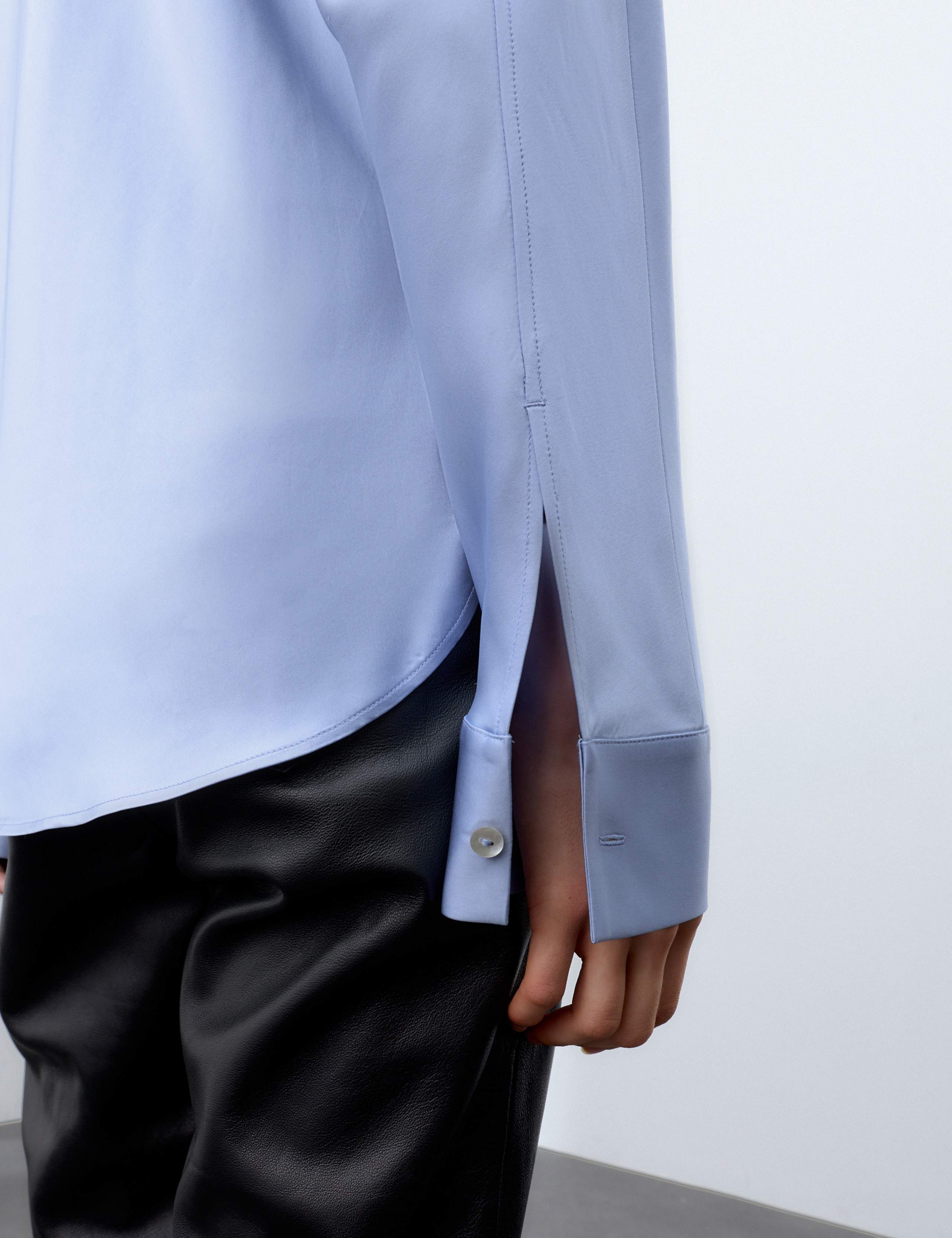 Satin Collared Shirt 6 of 7