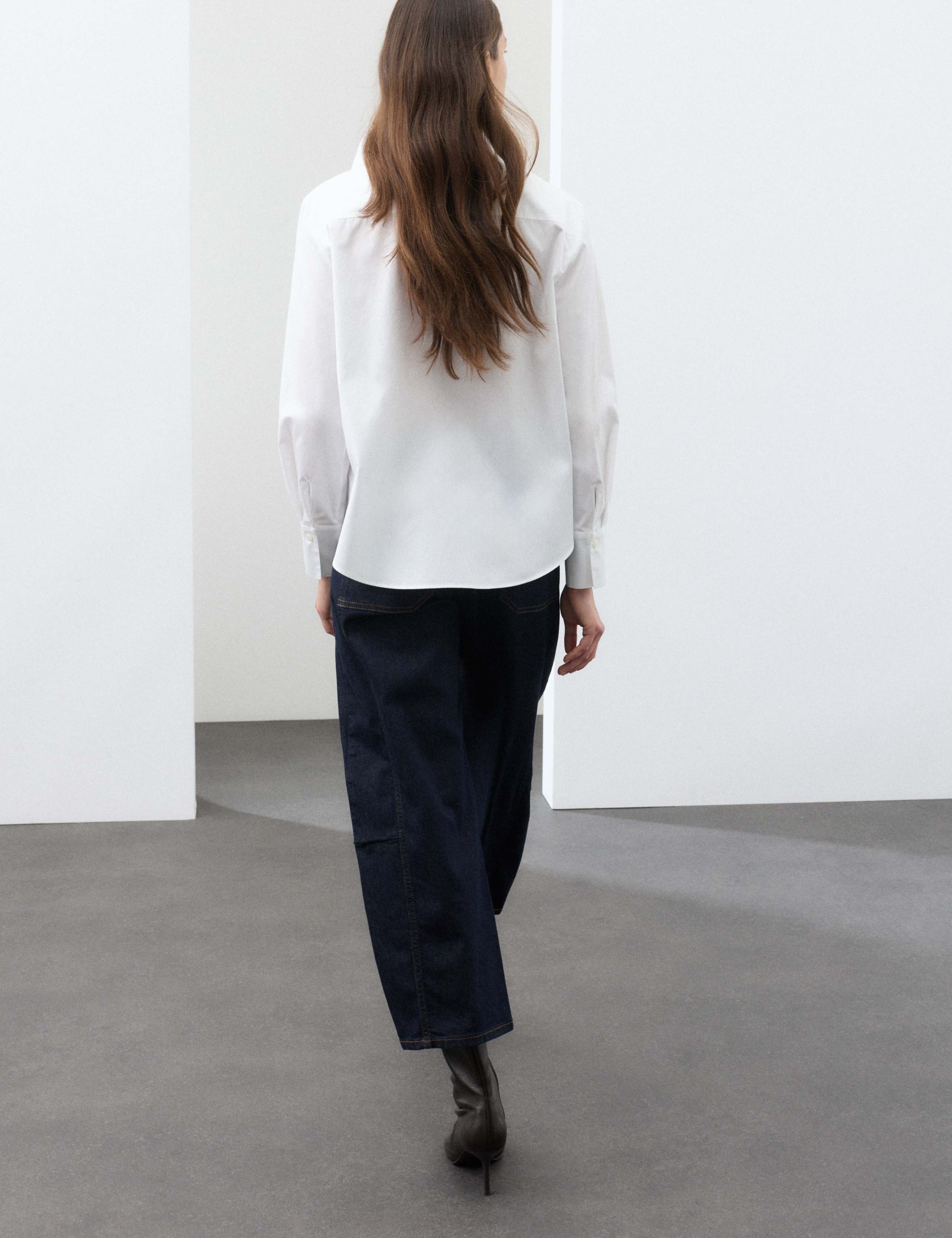 Pure Cotton Tie Neck Shirt 3 of 7