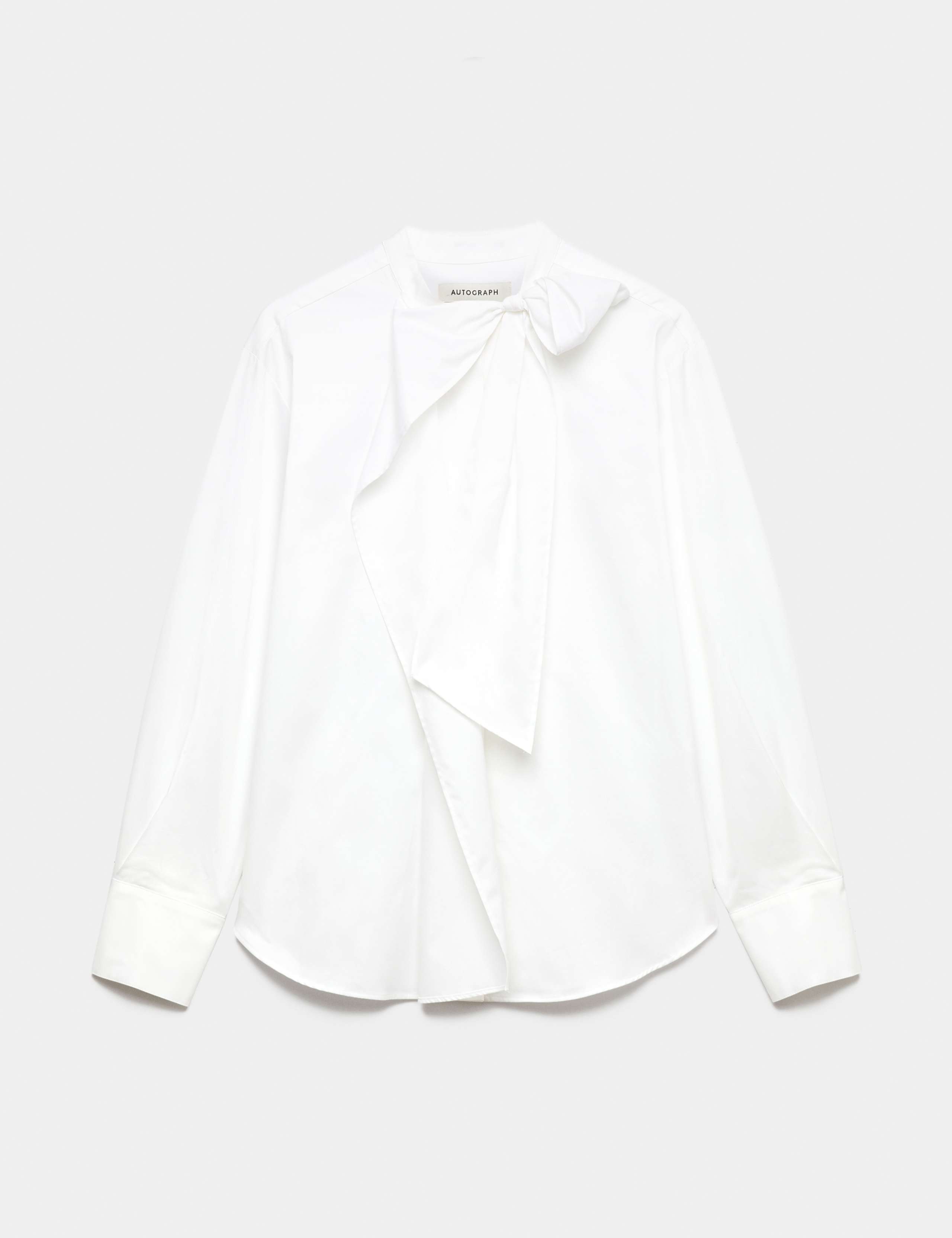 Pure Cotton Tie Neck Shirt 2 of 7