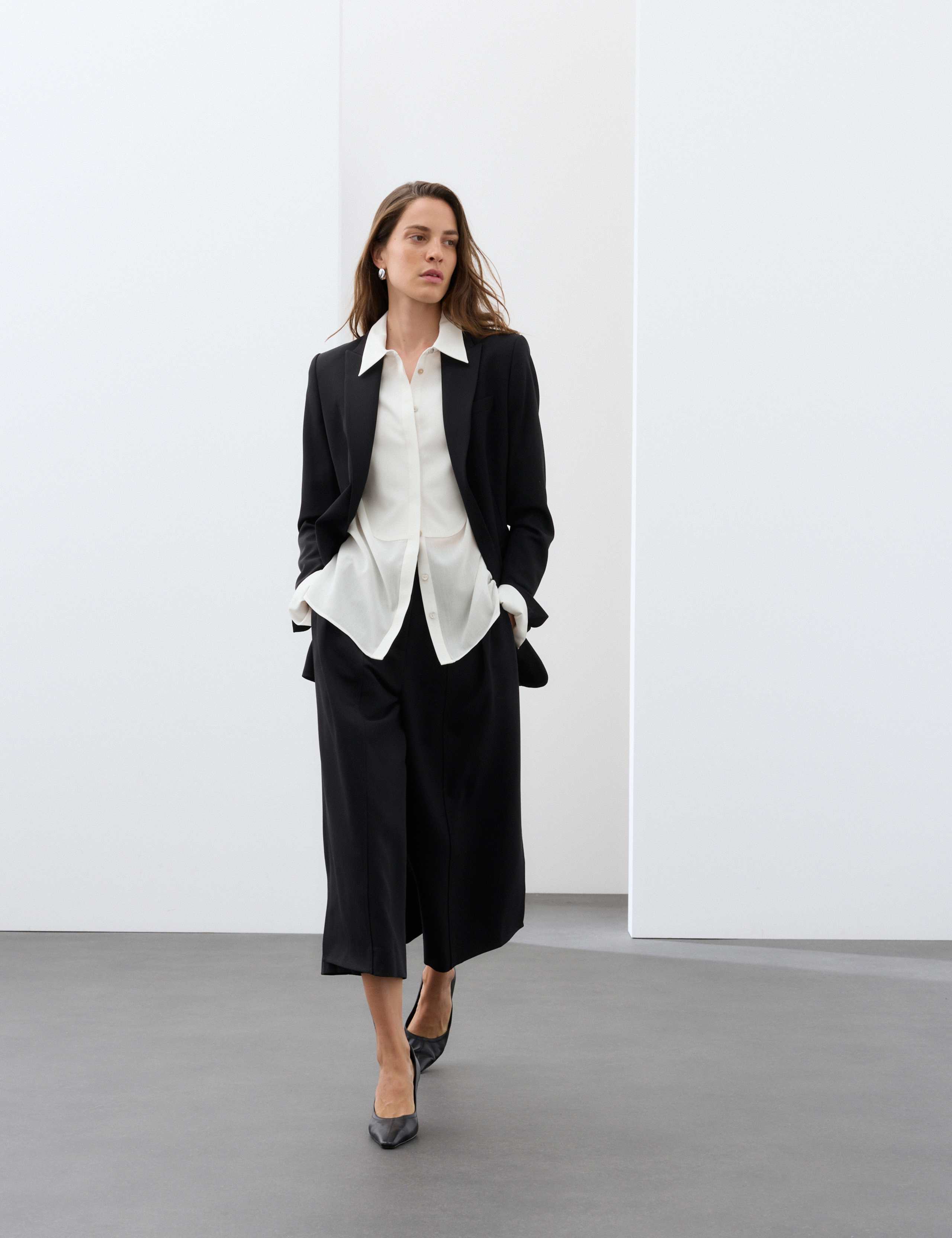 Wool Blend Collared Shirt 5 of 7