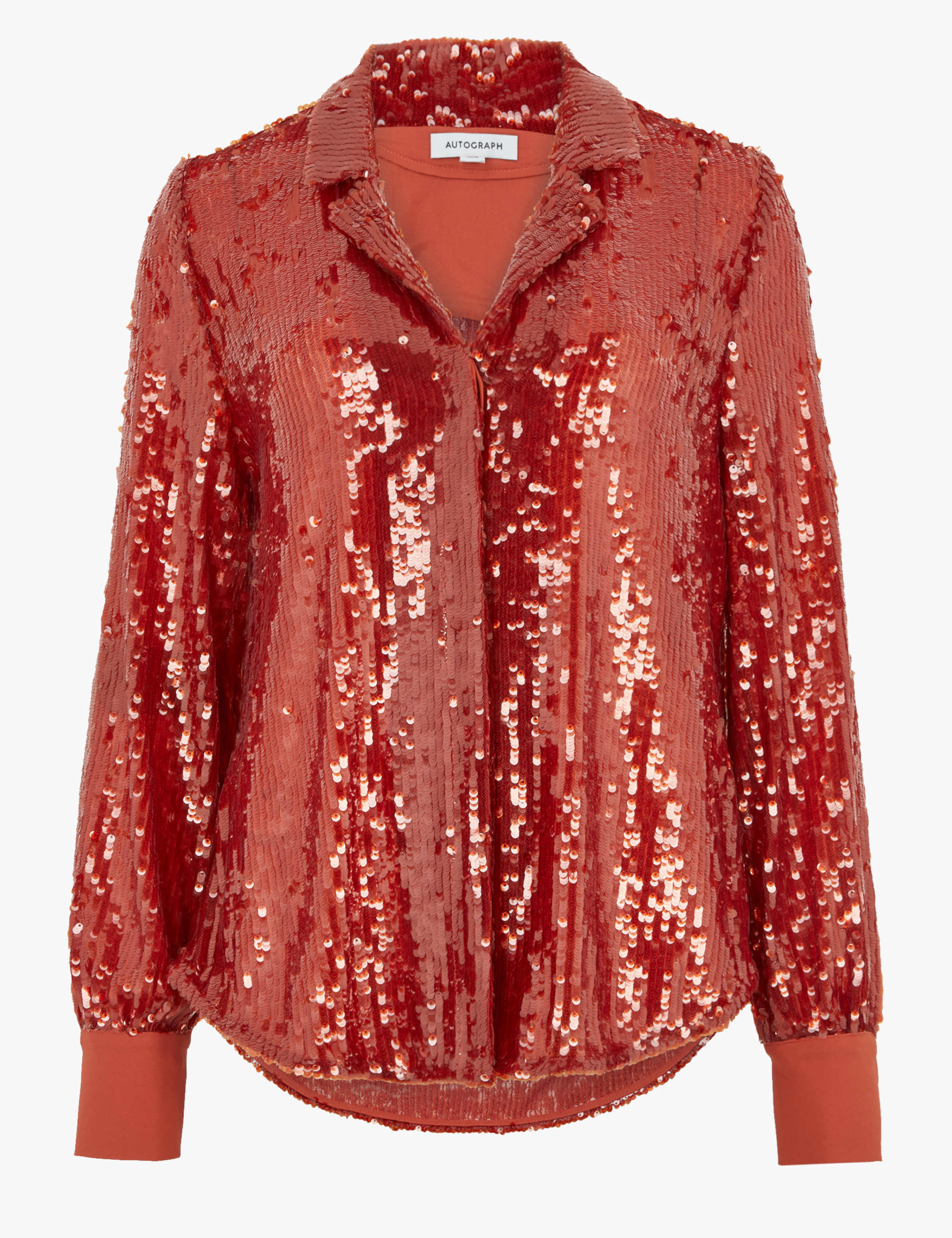 Sequin Long Sleeve Shirt 2 of 5