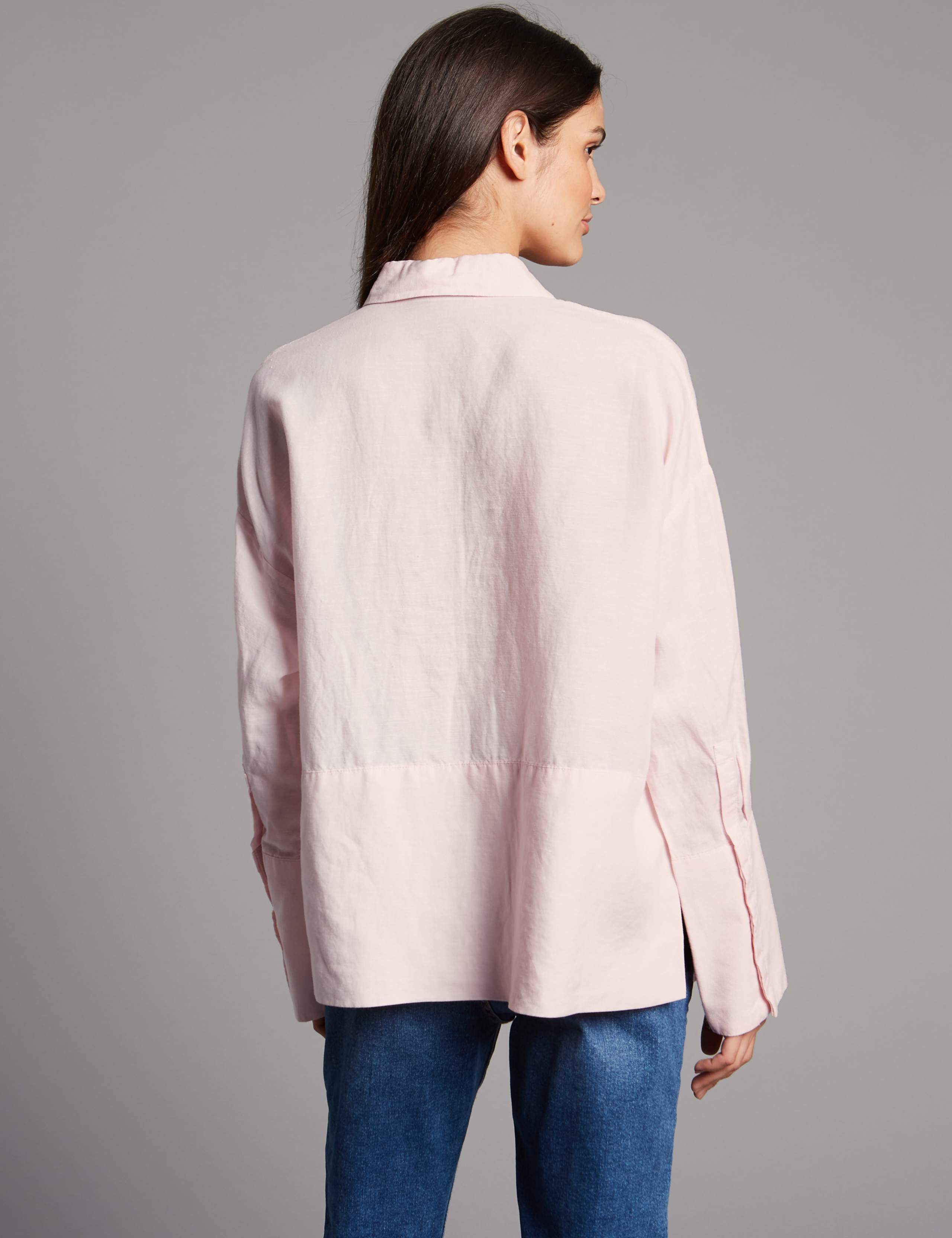 Boxy Linen Rich Shirt 3 of 5