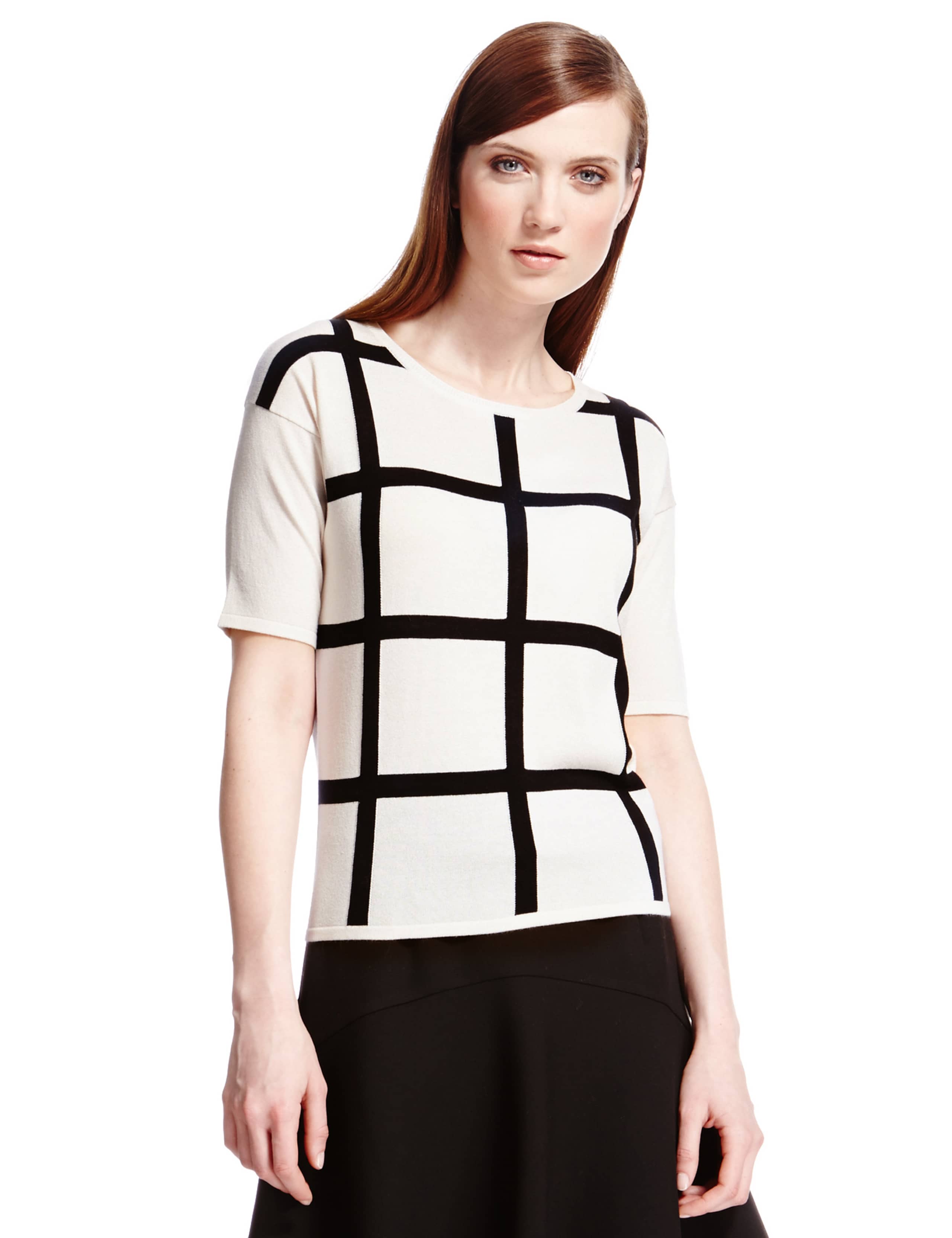 Grid Checked Jumper 1 of 6