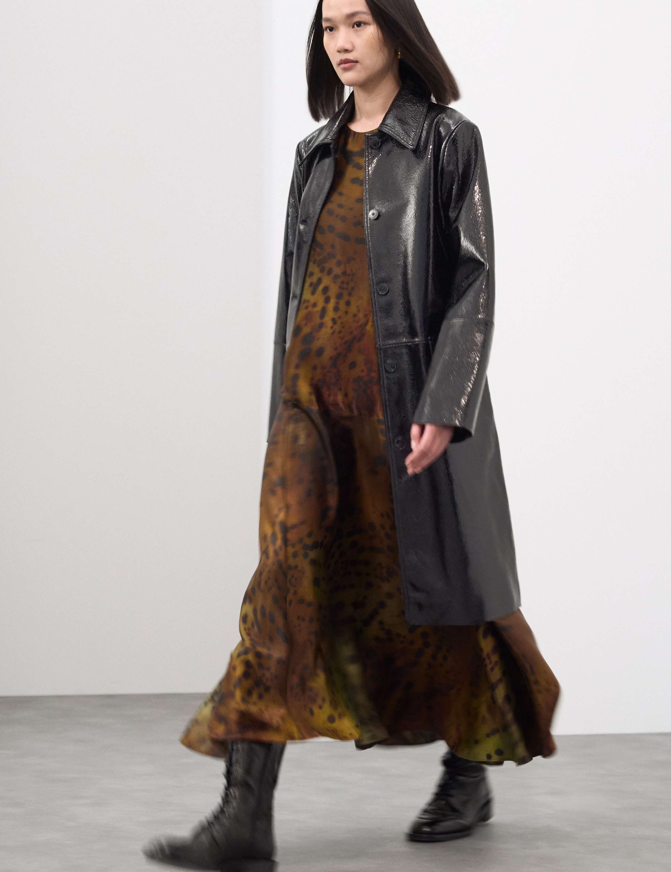 Animal Print Midaxi Column Dress 7 of 7