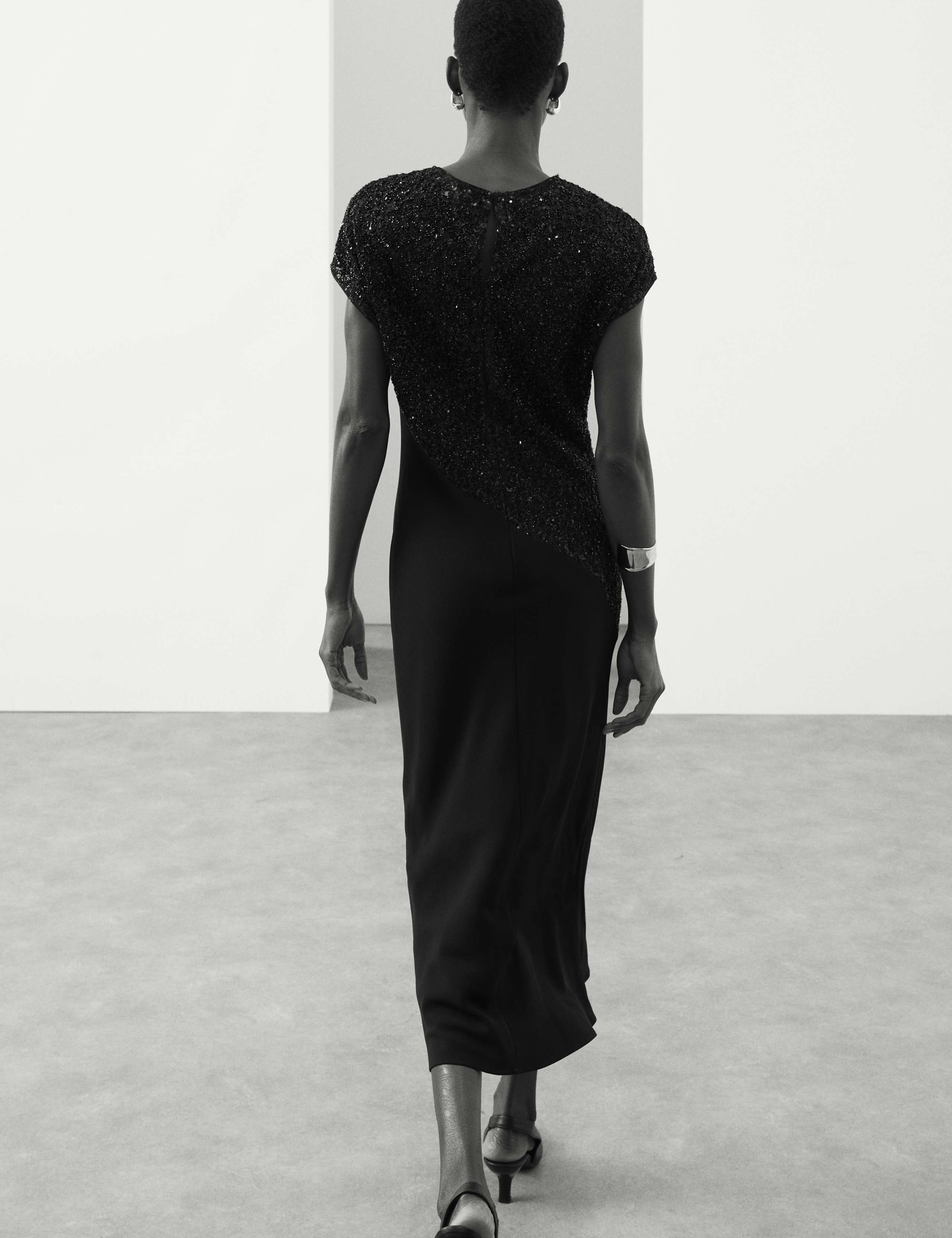 Beaded Midaxi Column Dress 7 of 7