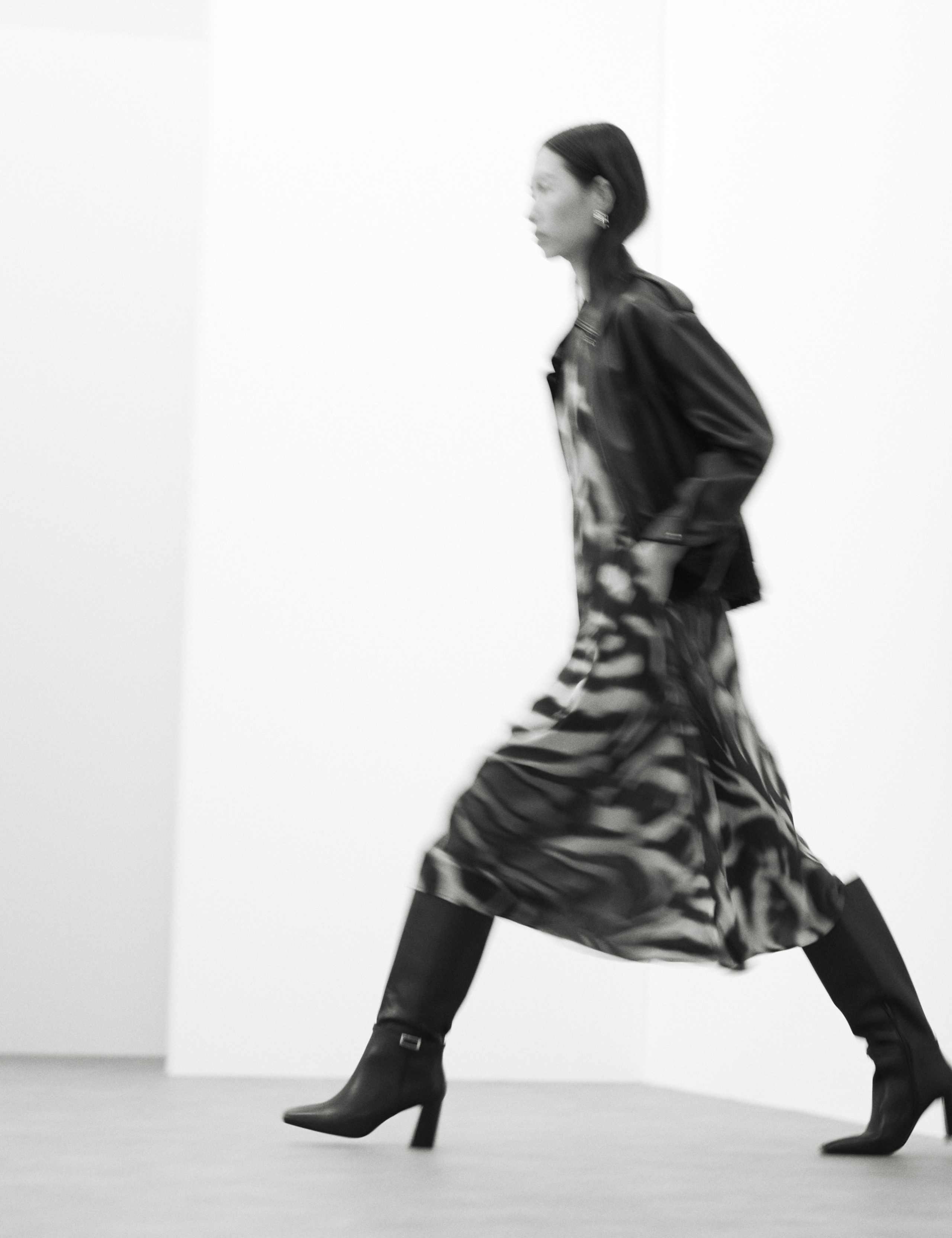 Cupro Rich Animal Print Midaxi Column Dress 5 of 7