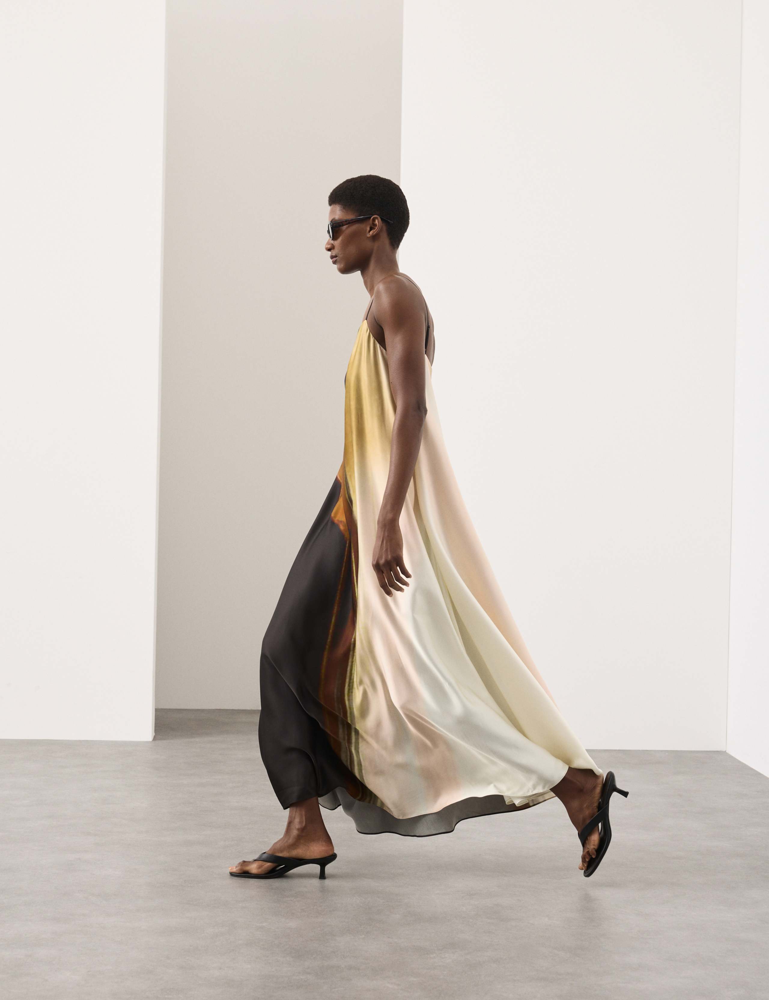 Printed Maxi Cami Slip Dress 6 of 7