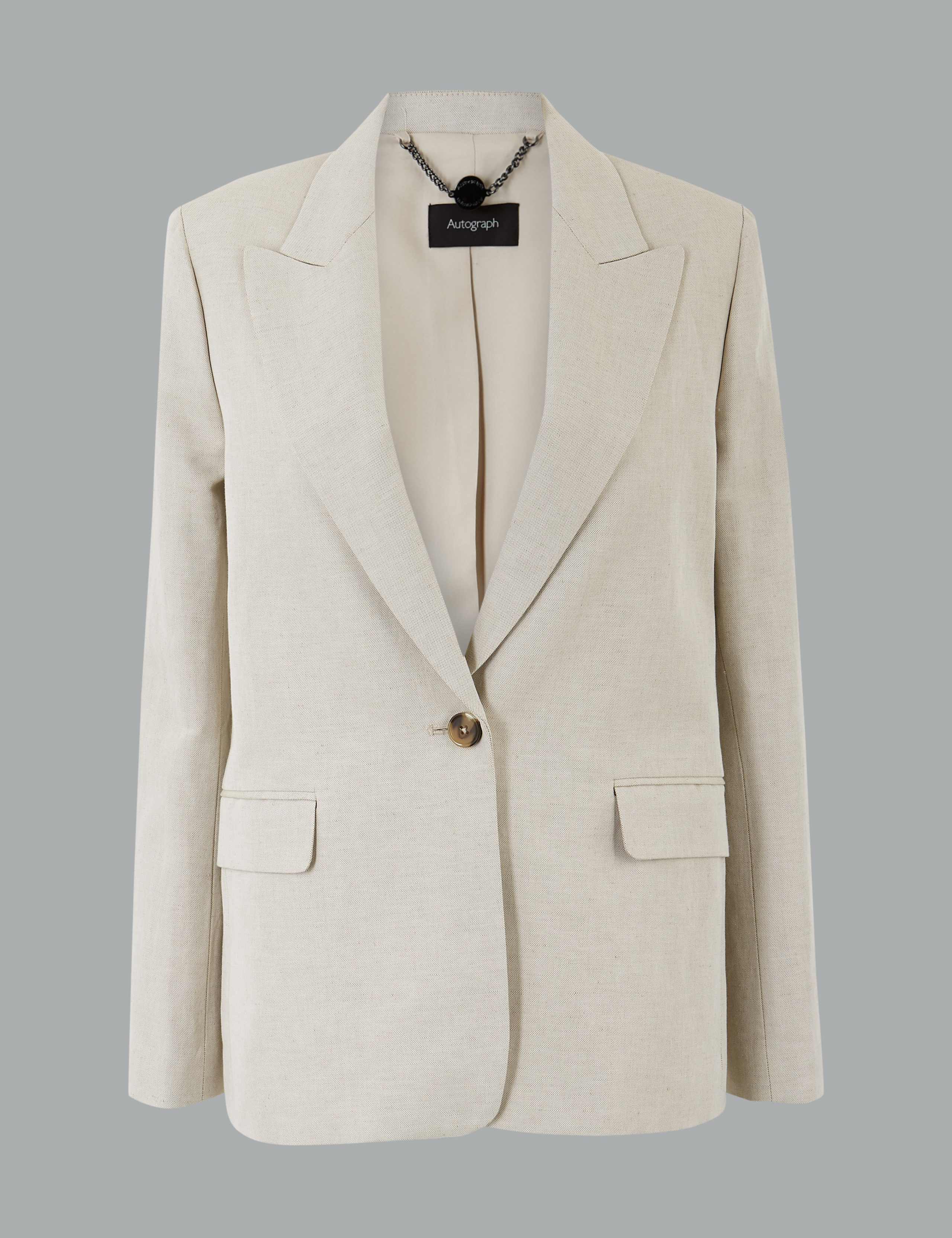 ジャケット・アウター 80s 90s \"MARKS & SPENCER\" linen jacket Vintage 80s/90s Suburbans Women's Large Nylon Colorblock