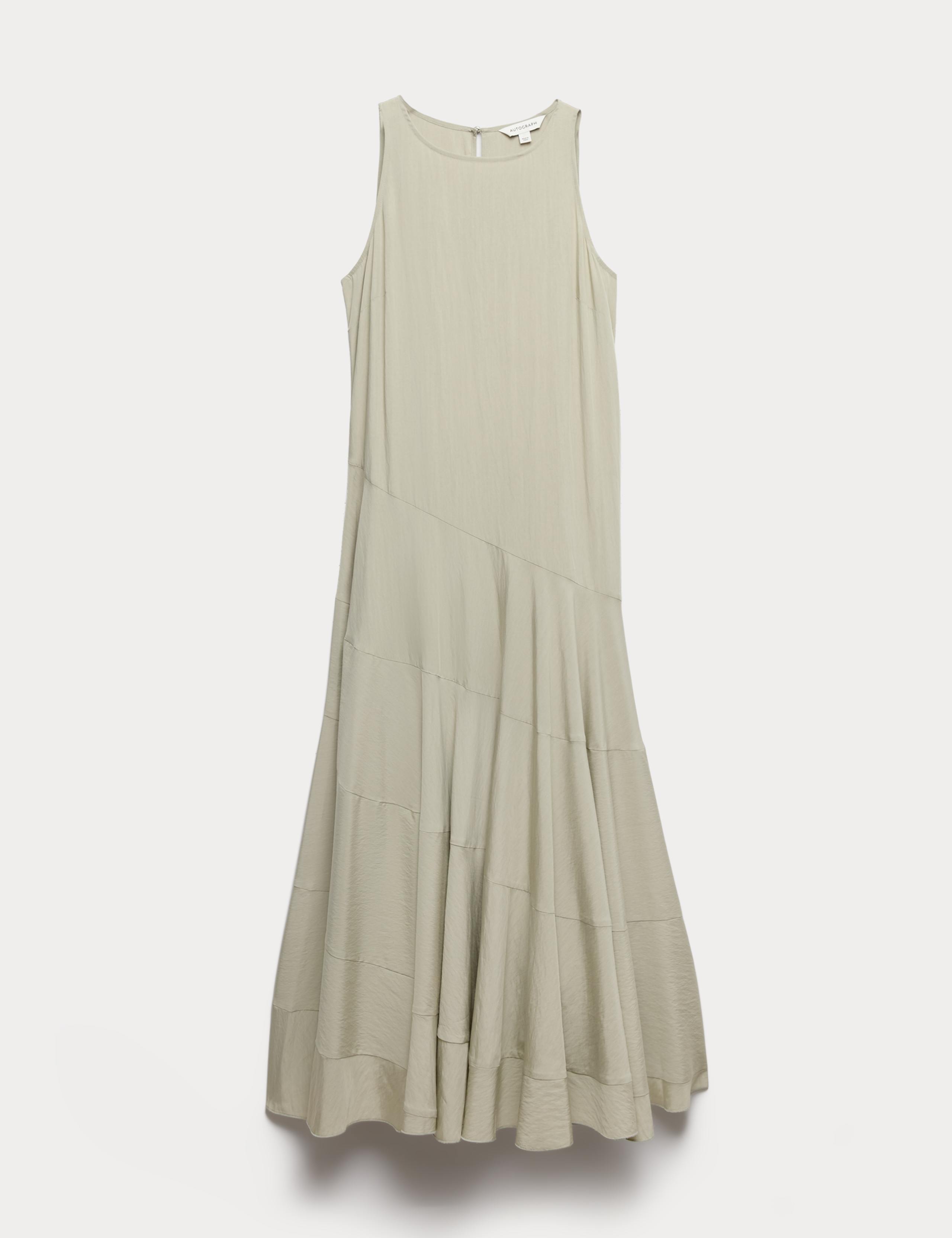 Full Circle Seam Midaxi Skater Dress 2 of 7