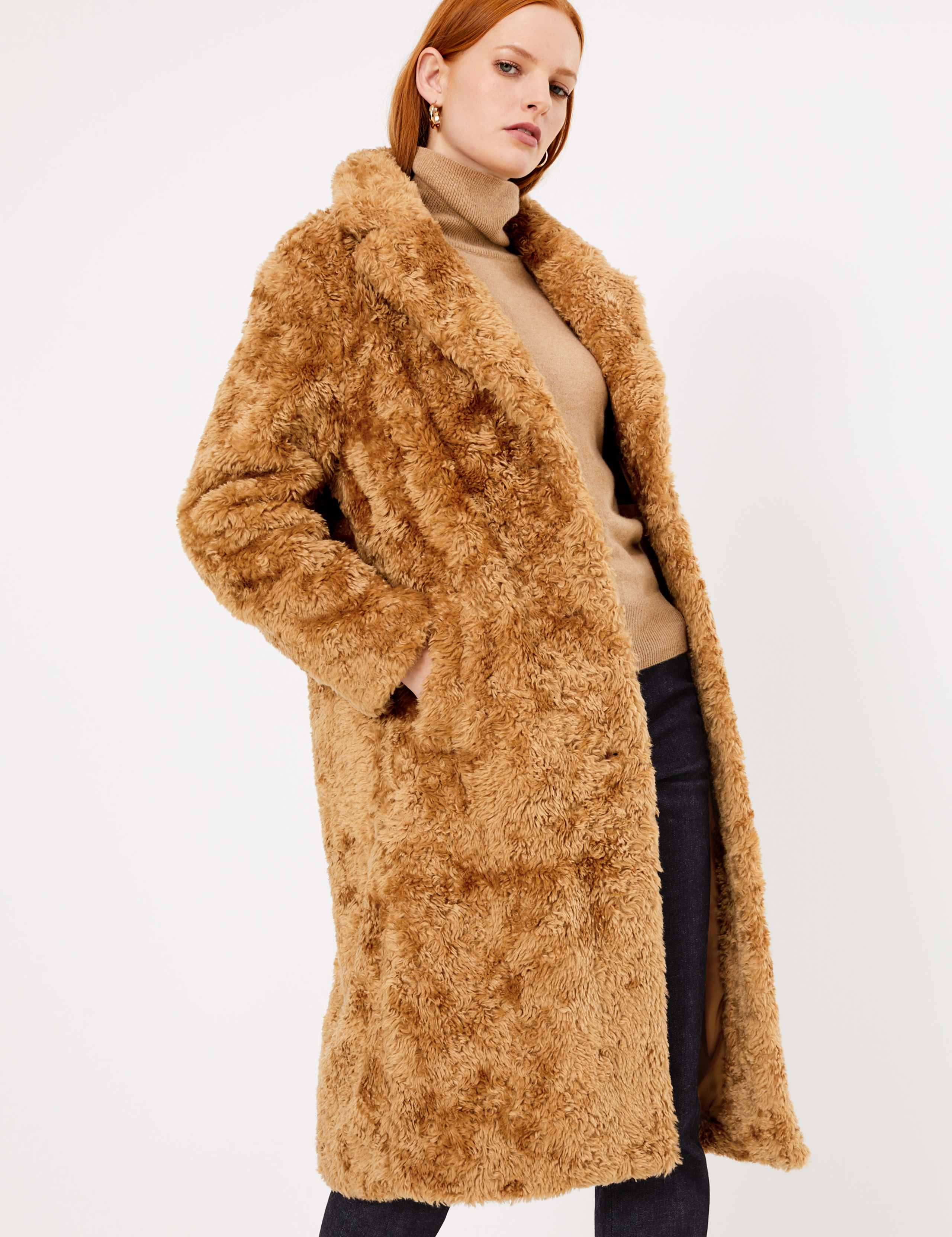 Faux Fur Boyfriend Teddy Coat 5 of 6