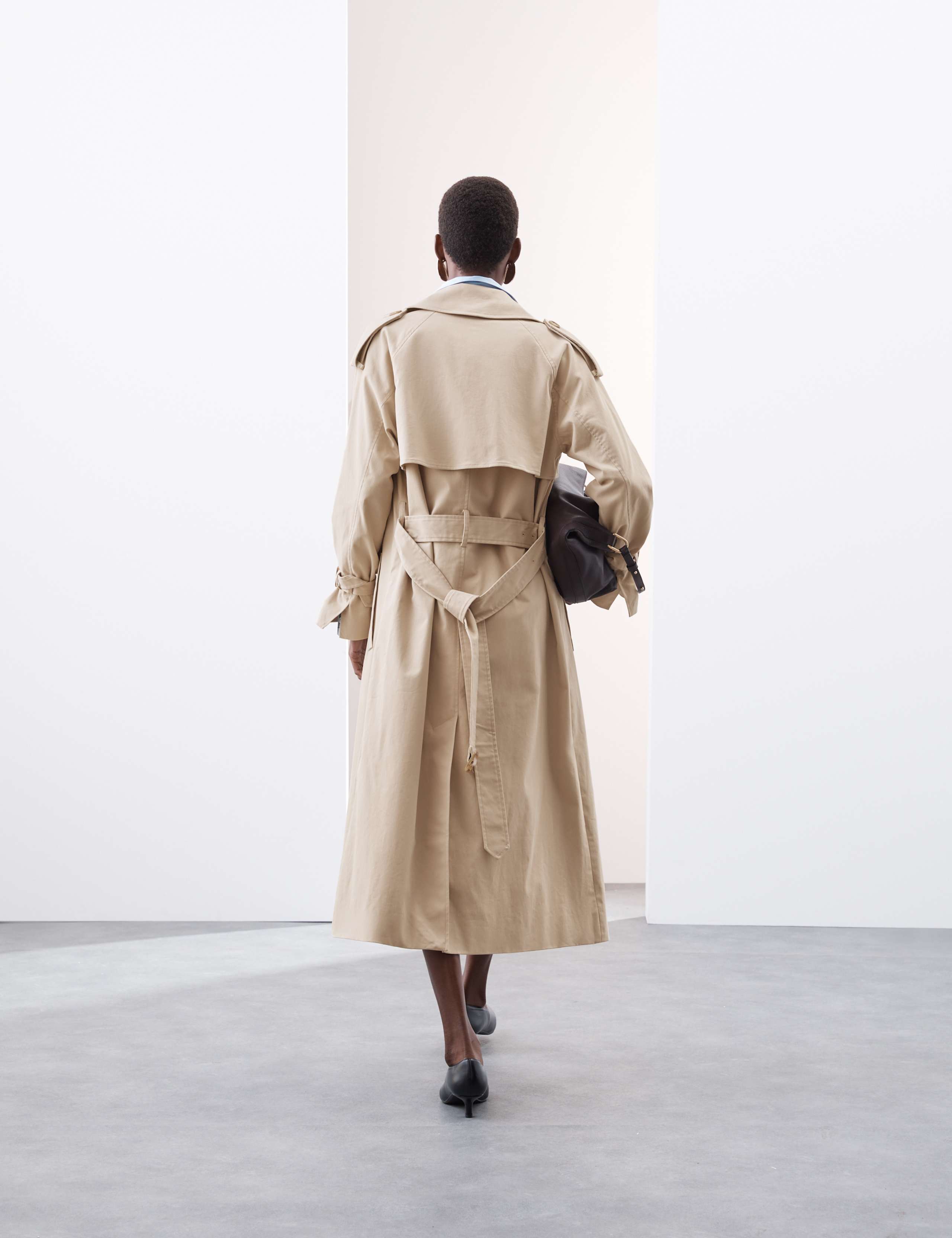 Cotton Rich Longline Trench Coat 4 of 8