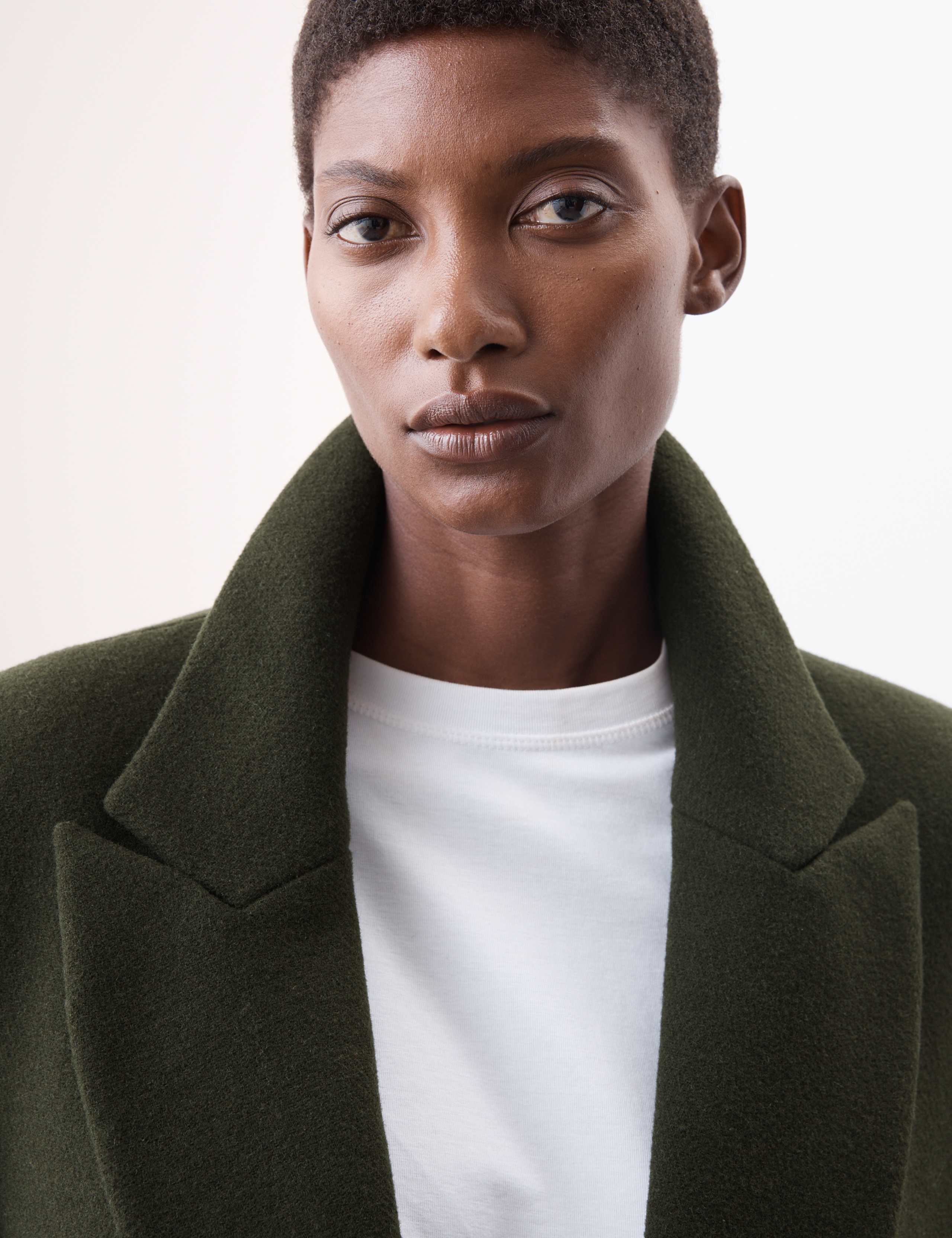 Wool Rich Double Breasted Longline Coat 6 of 8