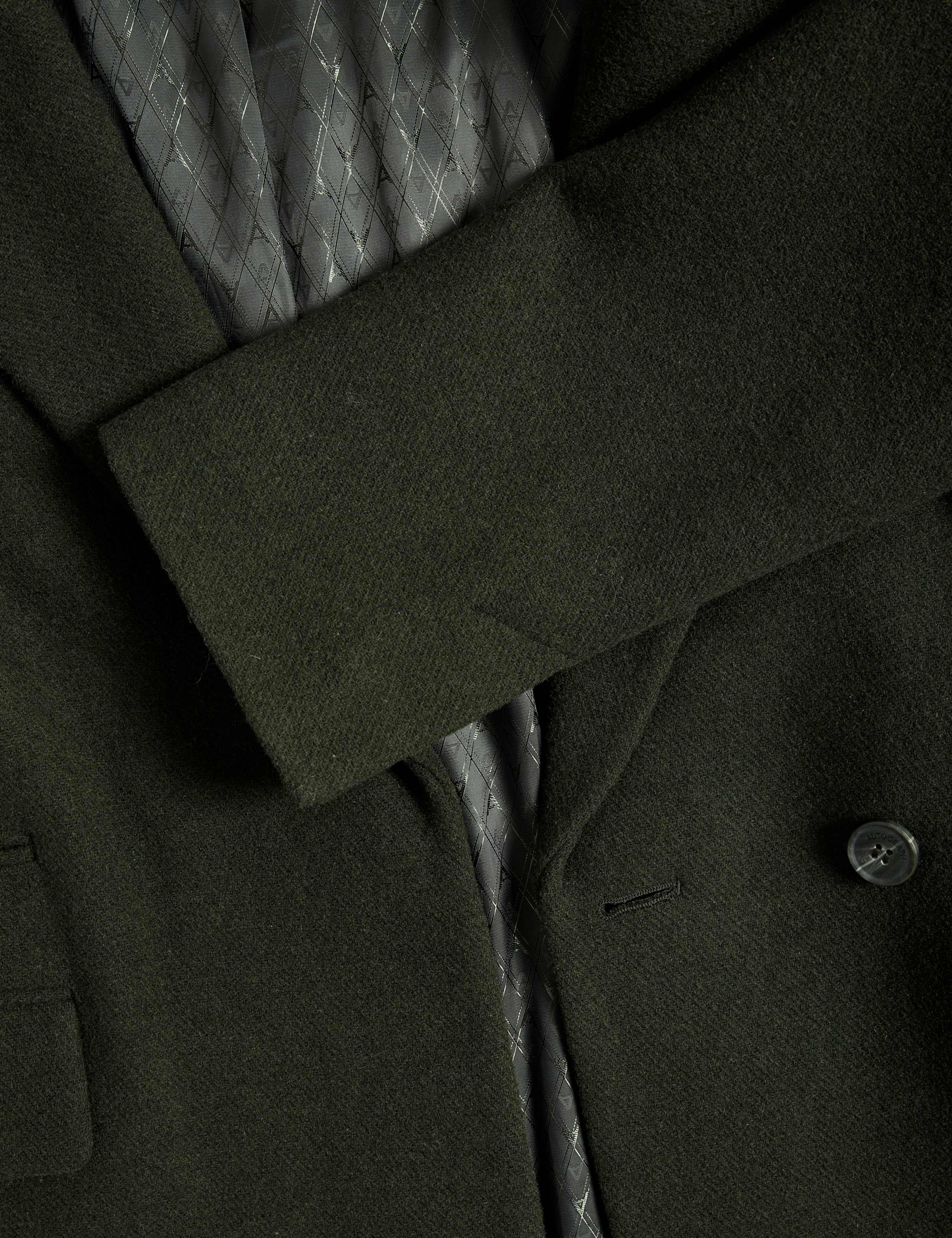 Wool Rich Double Breasted Longline Coat 8 of 8