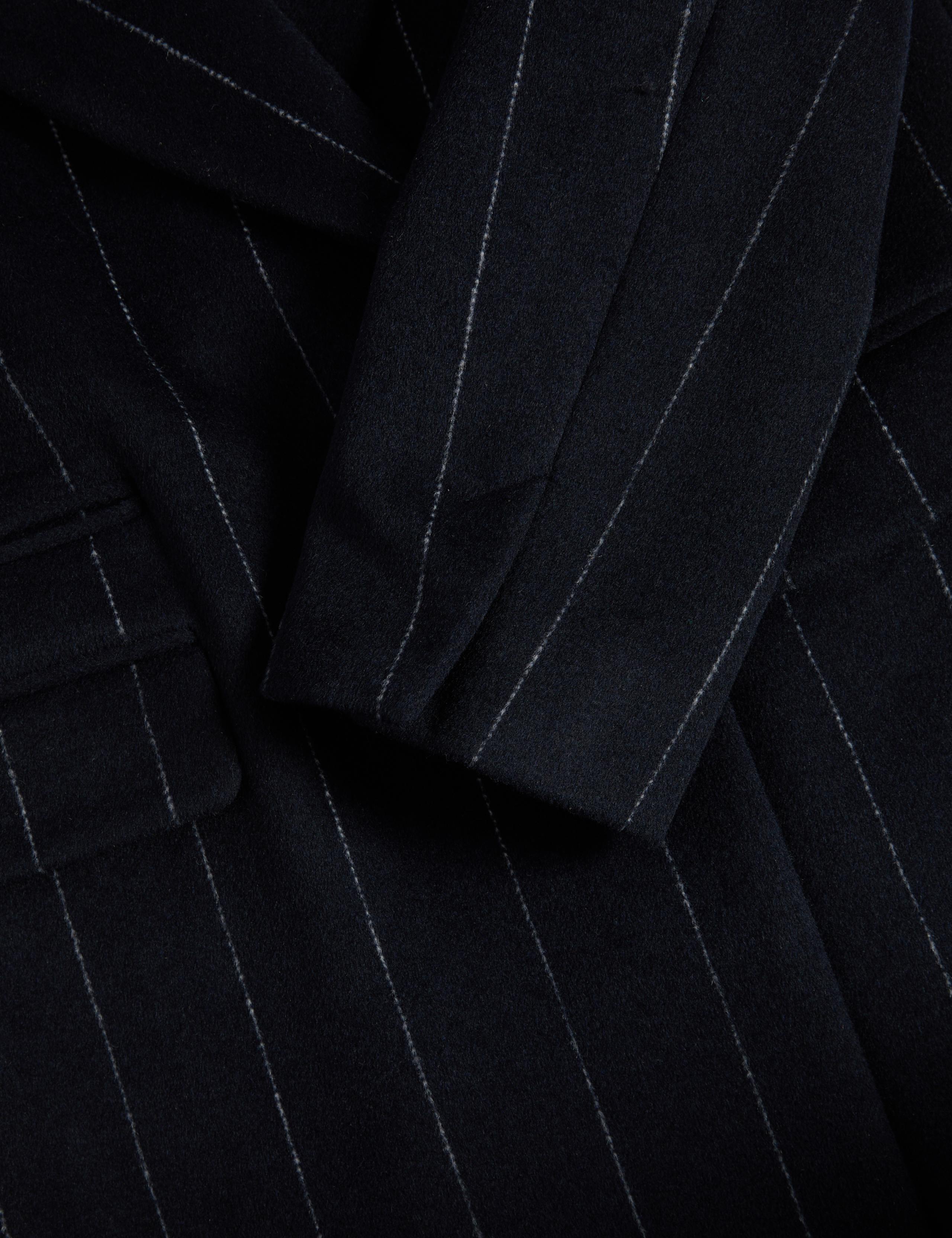 Wool Rich Double Breasted Longline Coat 8 of 8