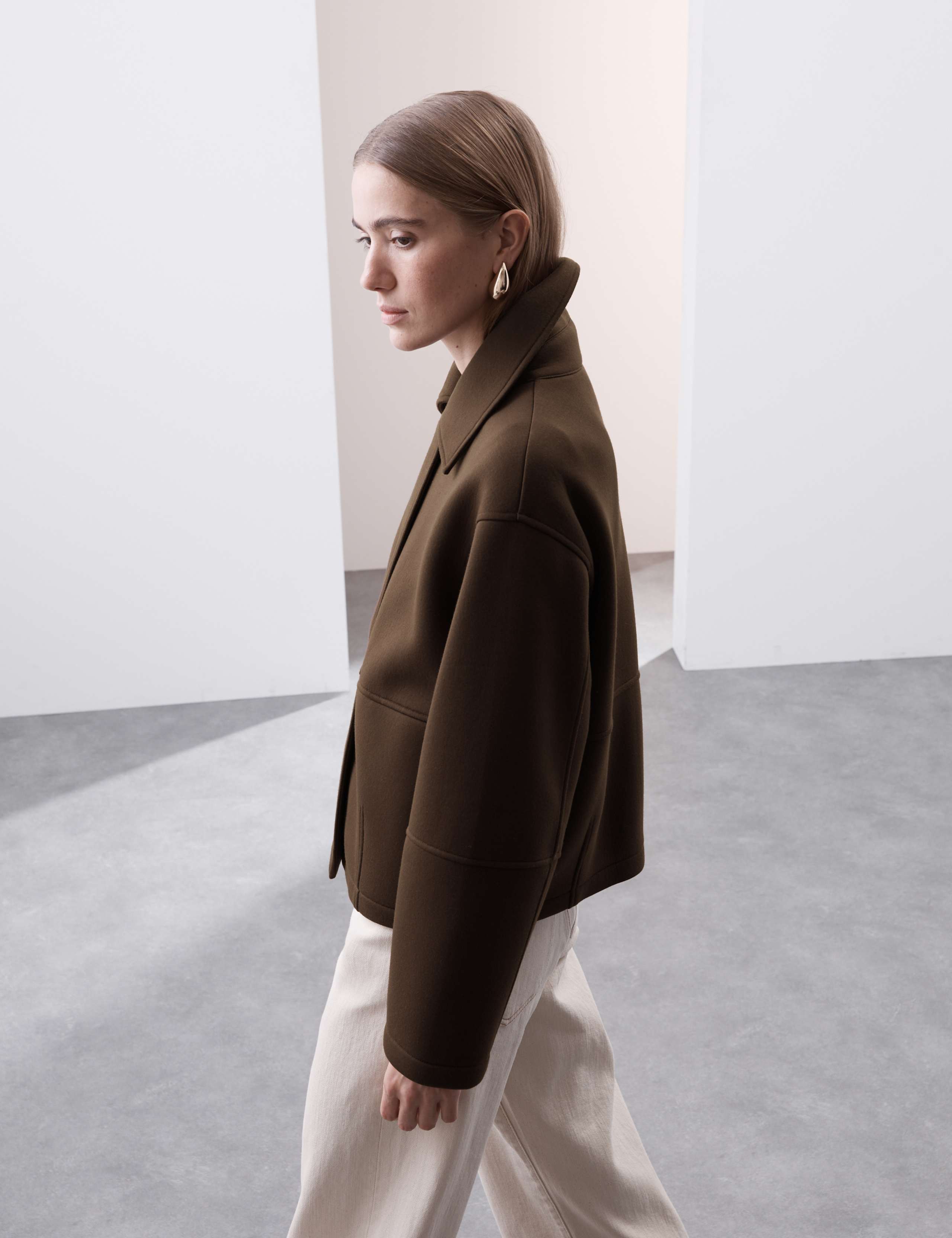 Heavy Scuba Cropped Bomber Jacket 6 of 6